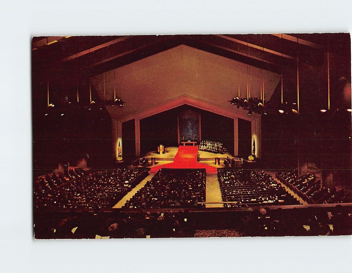 Postcard Chapel Auditorium Milton Hershey School Hershey Pennsylvania USA