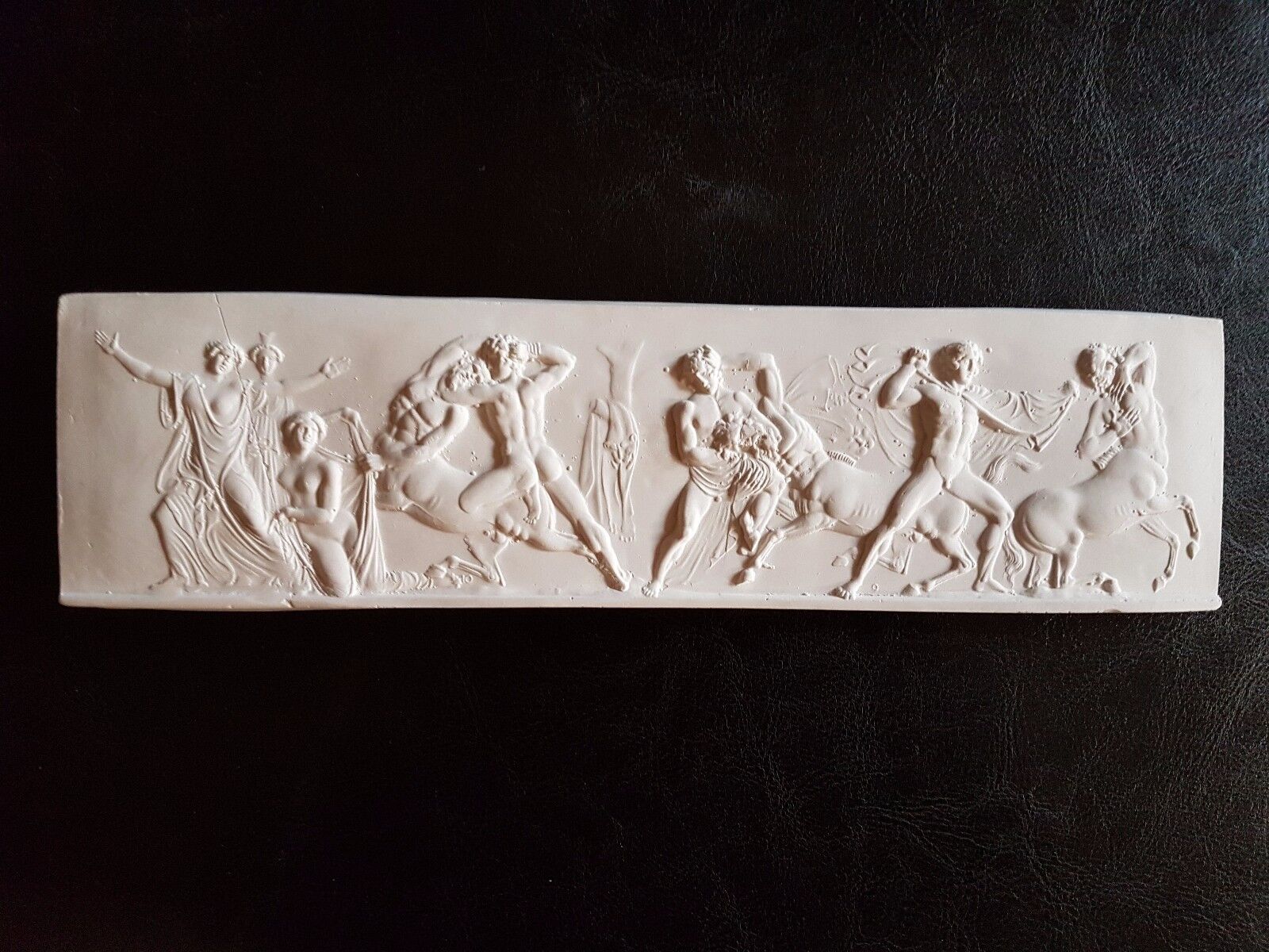 Miniature Fine Art Antique Italian Roman plaster Pictorial Sculpture Plaque NEW
