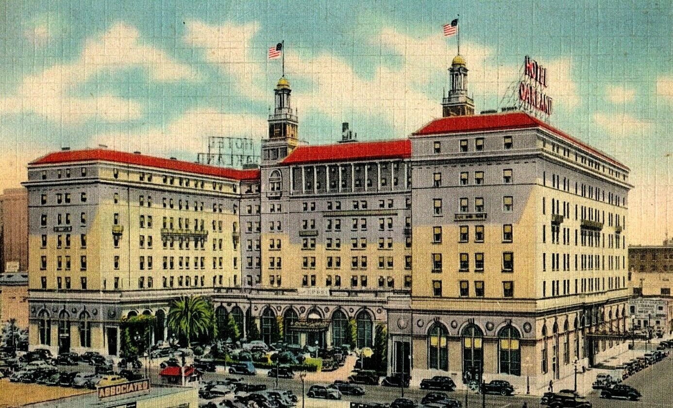 1930-40\'s Hotel Oakland, Oakland, California Postcard F80
