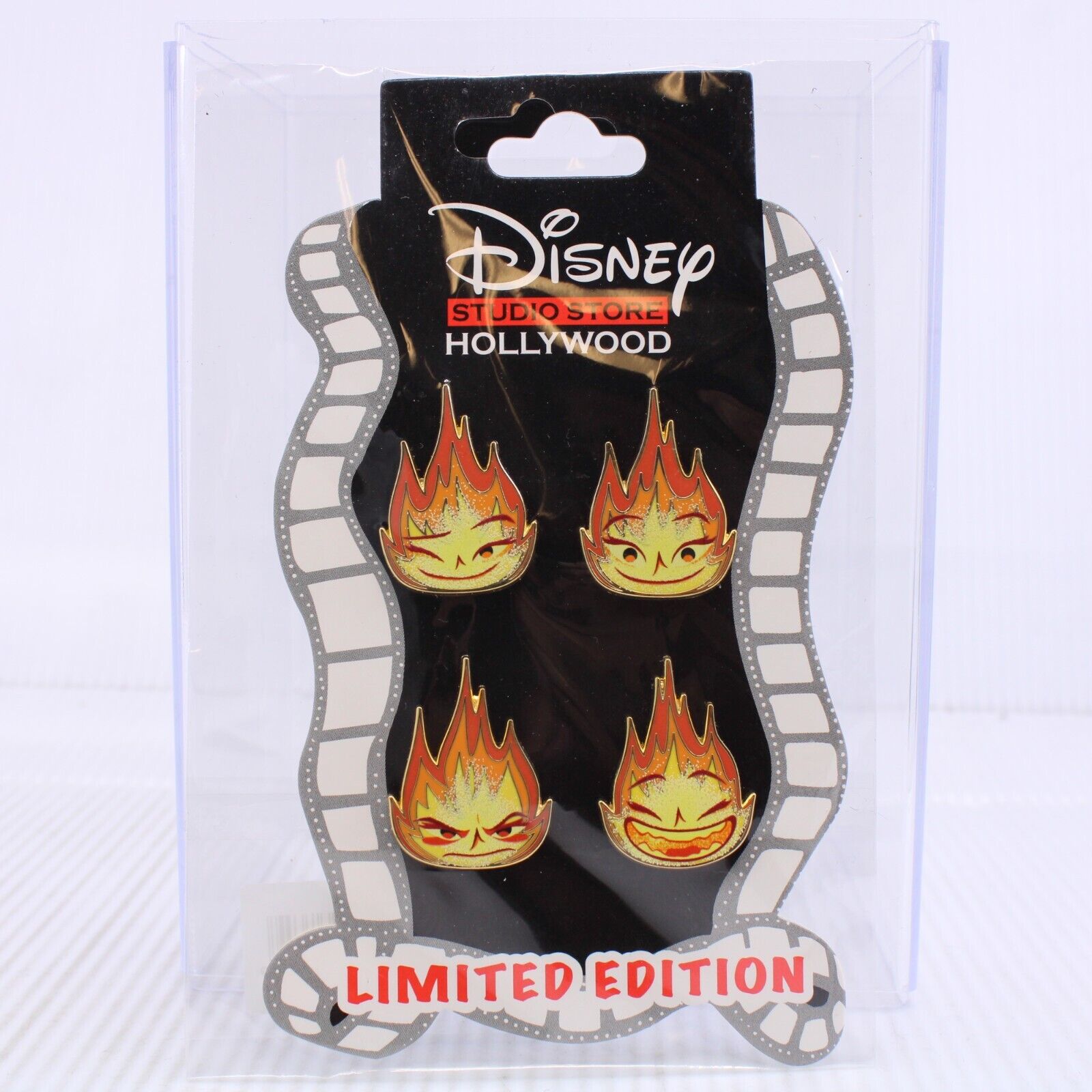 Disney DSF DSSH LE Pin Set Elemental Fire Ember