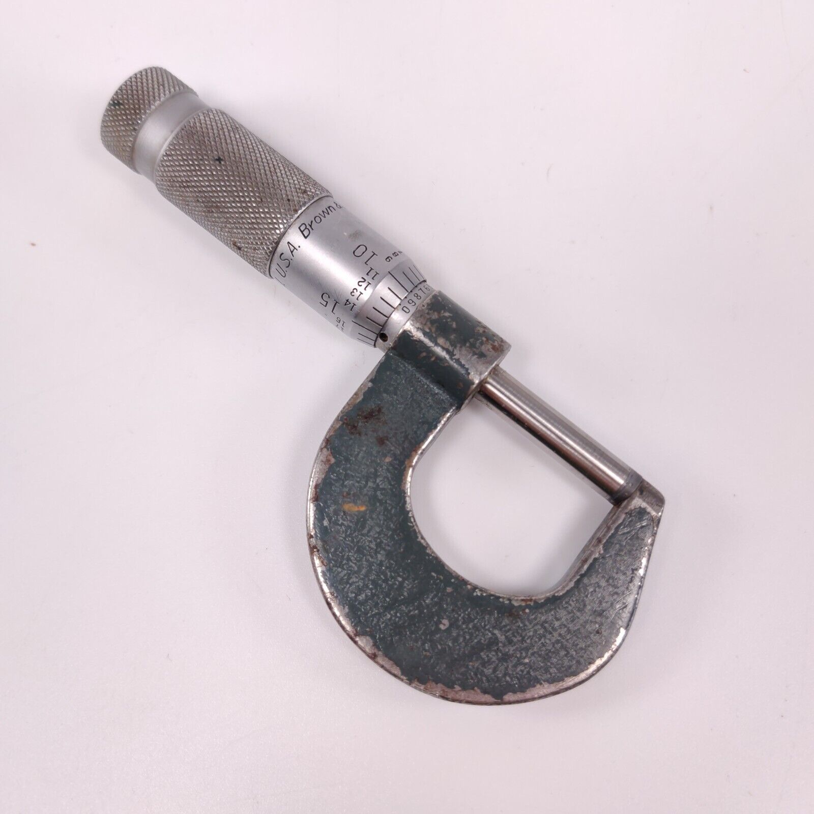 Vintage Brown & Sharpe 1” Outside Micrometer Caliper USA