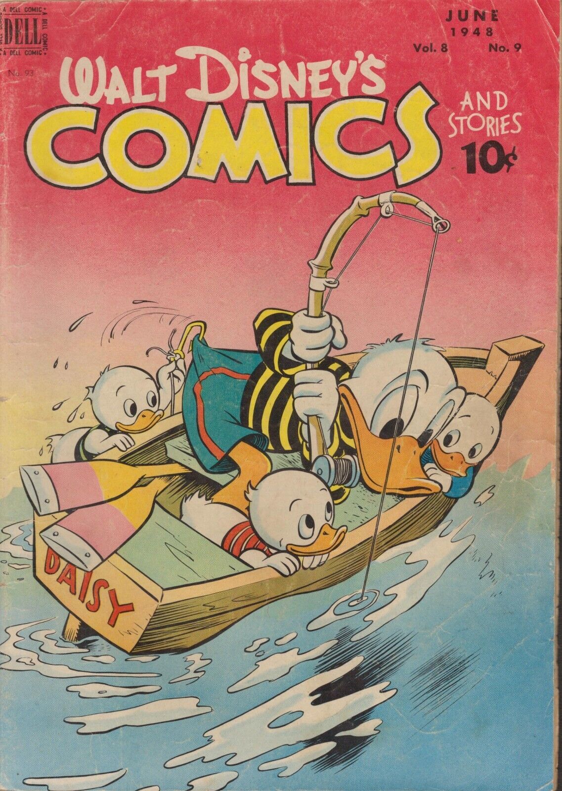 47971: Walt Disney WALT DISNEY\'S COMICS AND STORIES #93 VG Grade