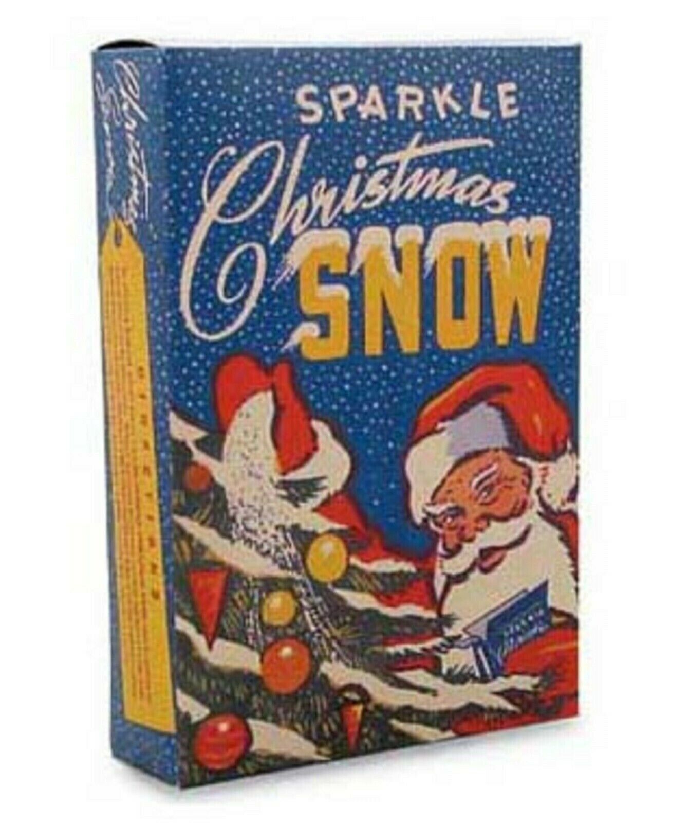 Bethany Lowe Christmas Sparkle Snow Flakes in Box LT3895 Artificial Snow