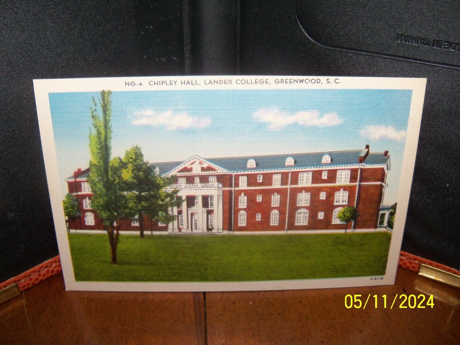 1940s Chipley Hall Lander College Greenwood SC S Carolina