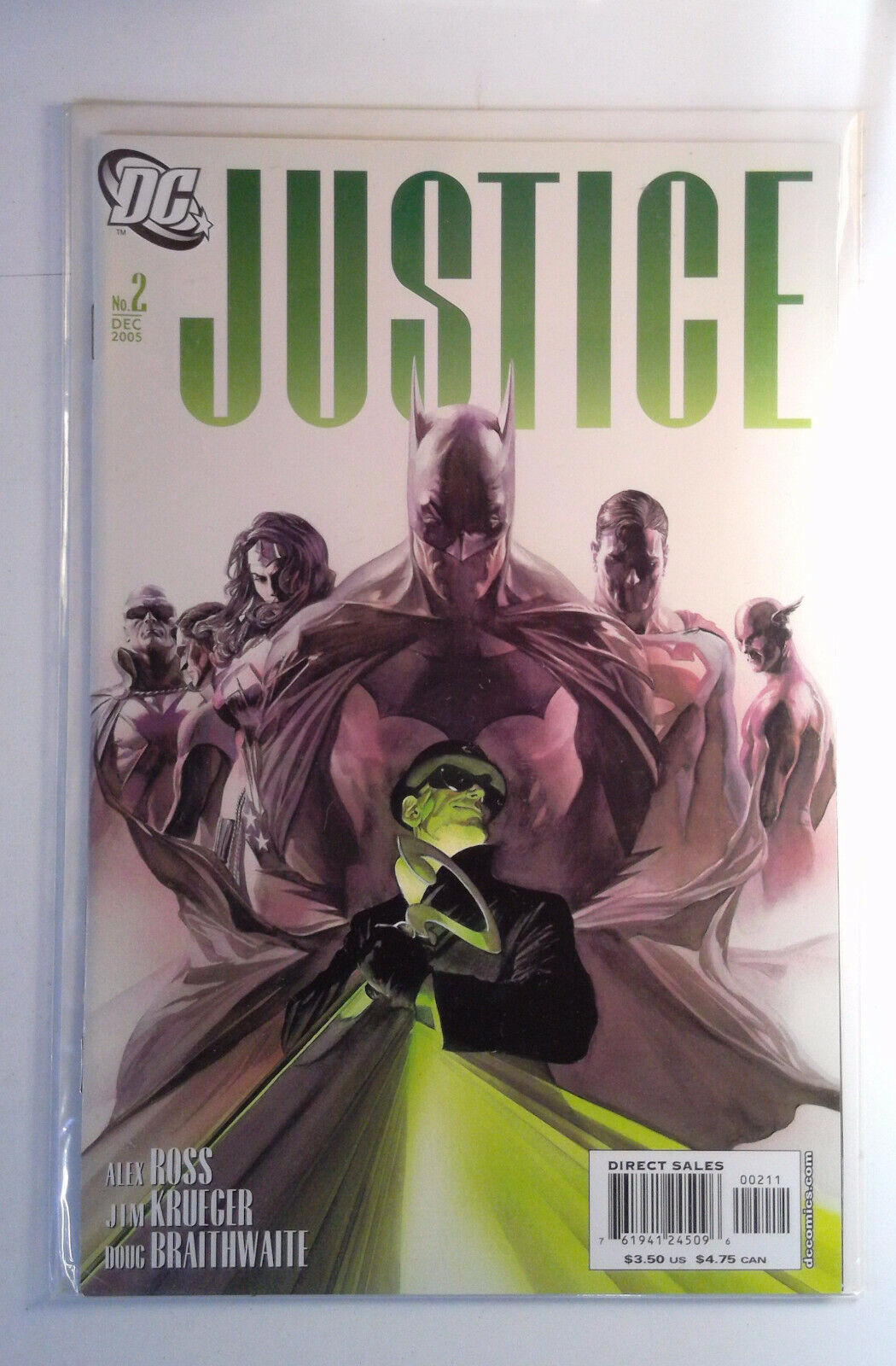 Justice #2 (2005) DC Comics 9.2 NM- Comic Book