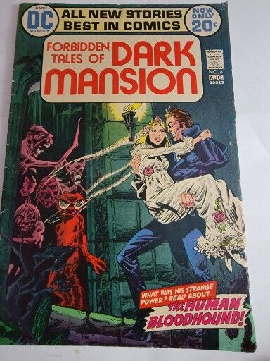 Forbidden Tales of DARK MANSION 6 1st 20c 1972 Jack Kirby Mike KALUTA.great Cond