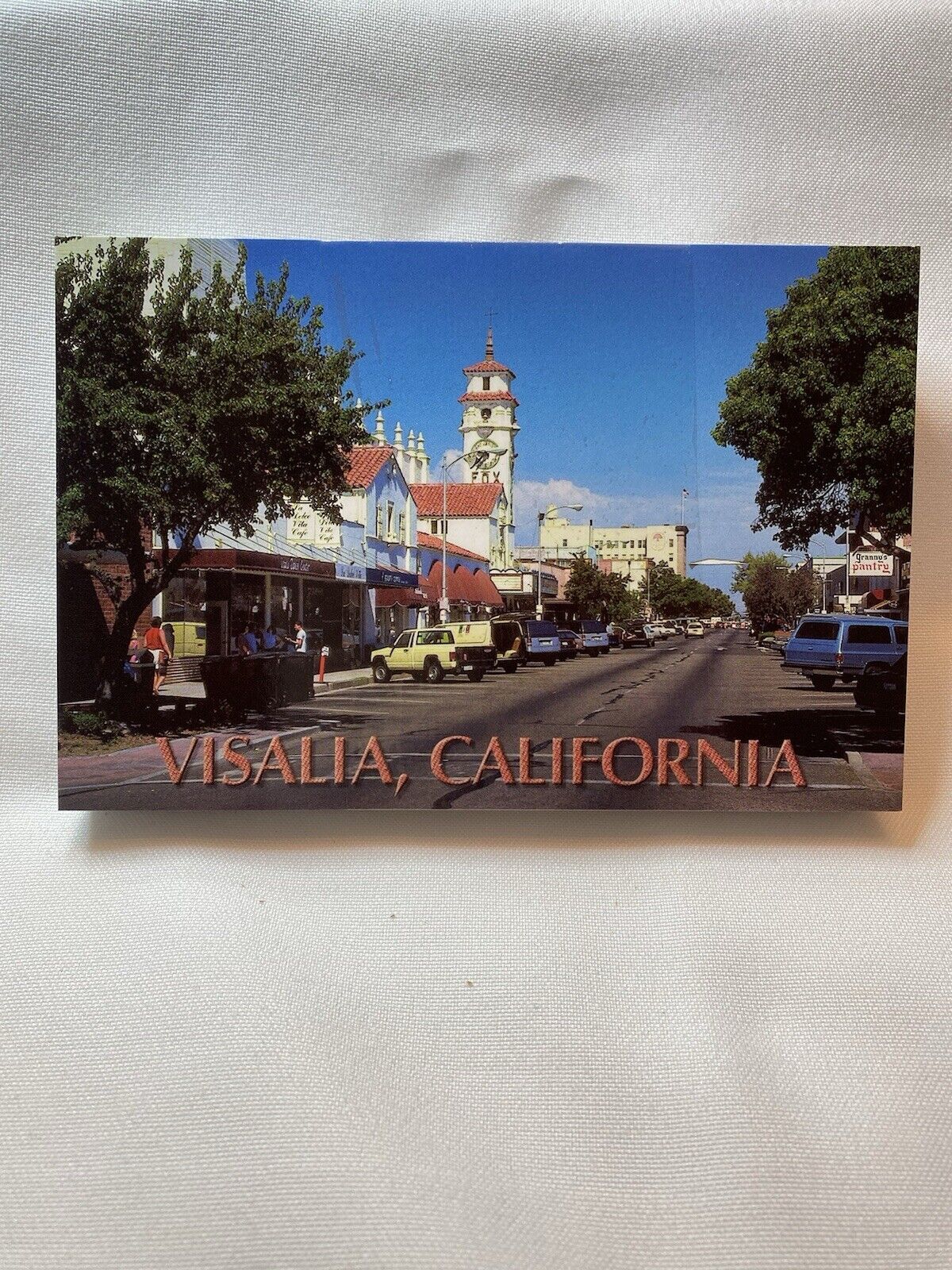 Vintage 1990s Postcard Lot Of Visalia, California. Lot Of 50