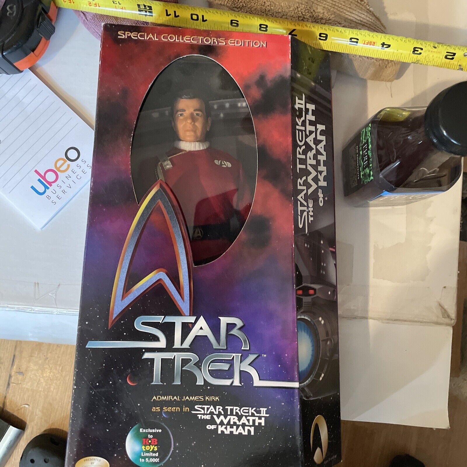 Star Trex Admiral James Kirk Special Collector Edition