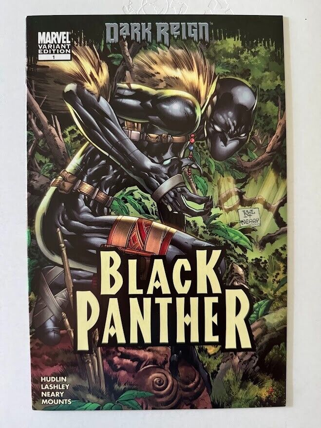 Black Panther #1 Marvel 1st Shuri Black Panther Lashley Wraparound Variant 2009