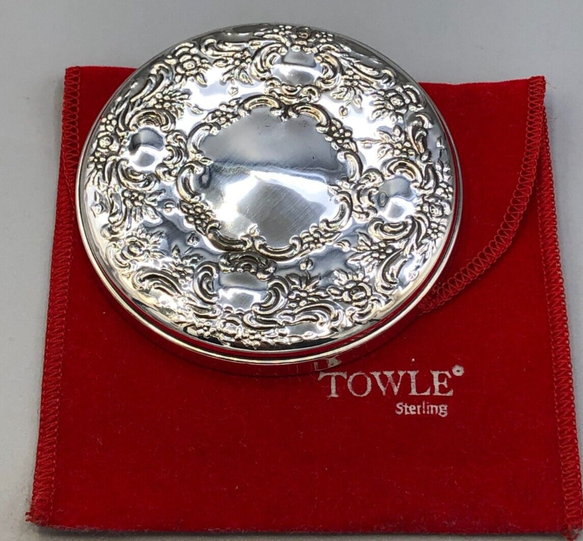 Old Master by Towle Sterling Silver Purse Mirror, Gently Used