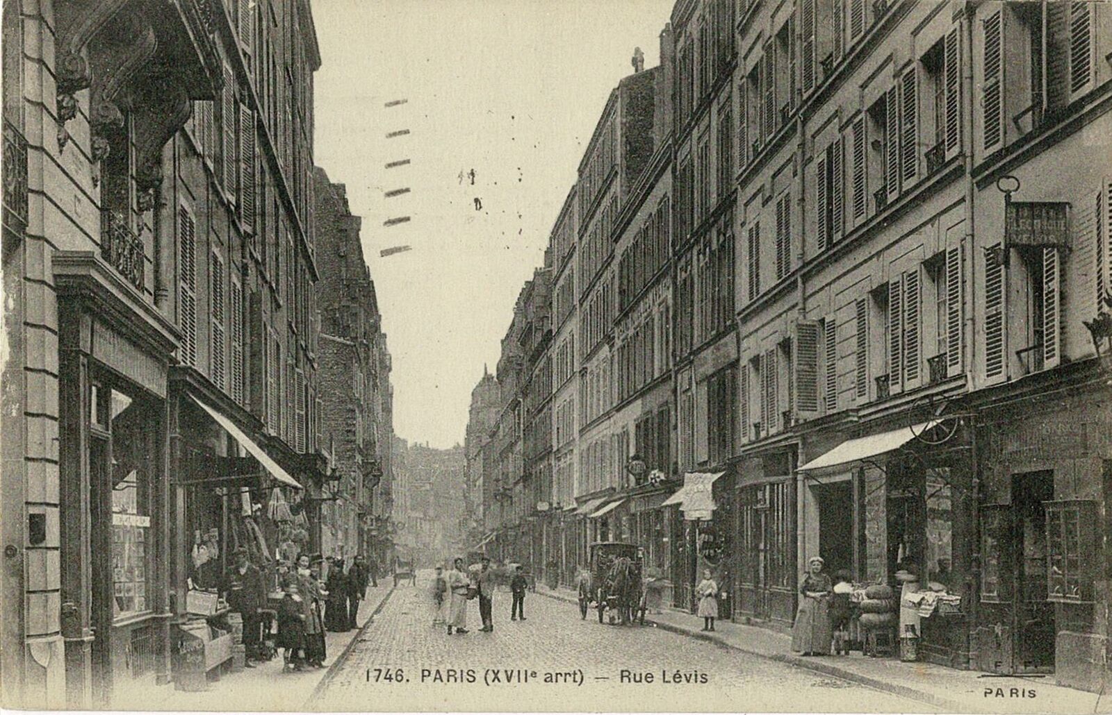 CPA - Paris - Rue Lévis
