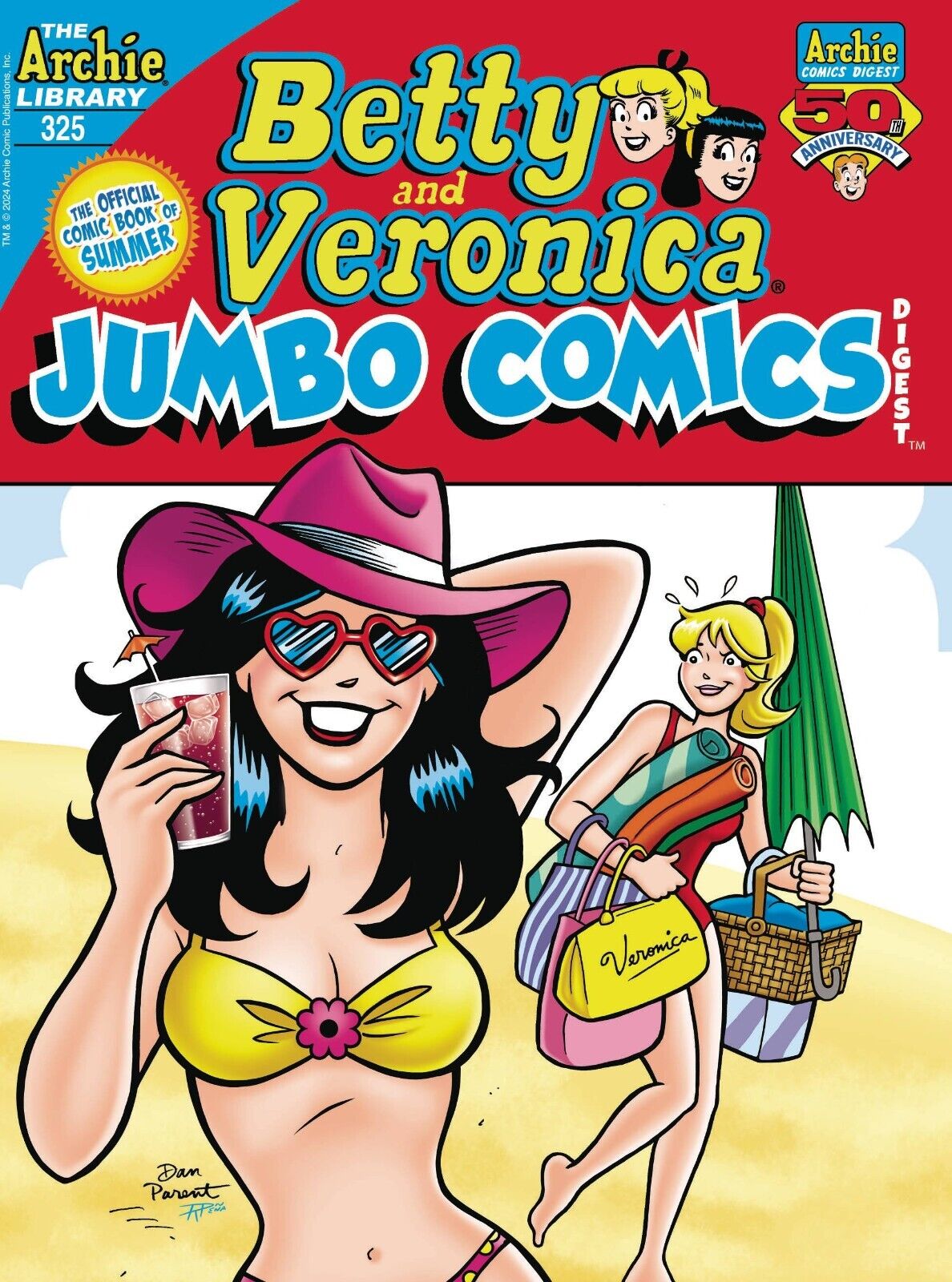 BETTY & VERONICA JUMBO COMICS DIGEST #325  ARCHIE COMICS PRESALE JUNE 19
