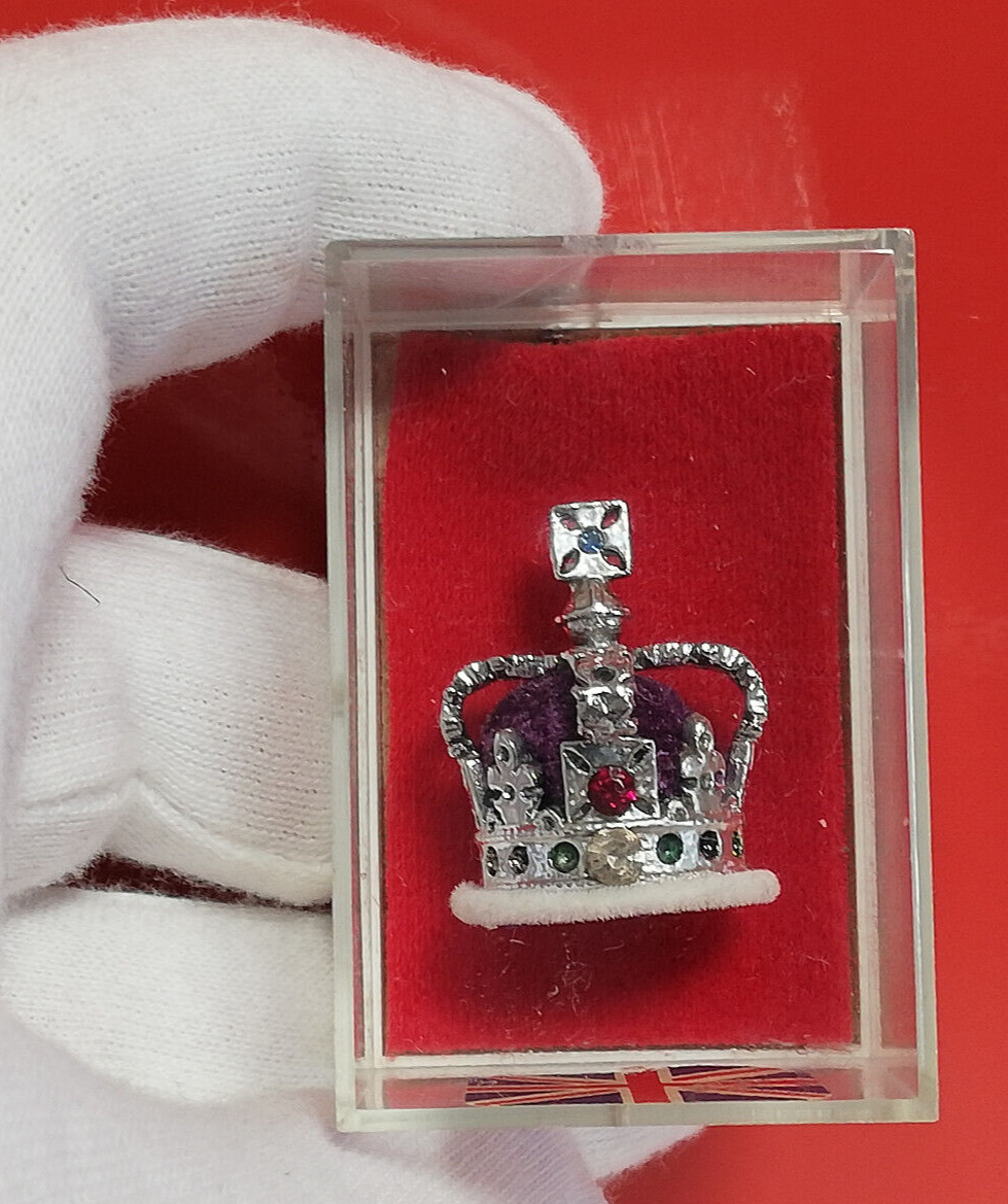 Souvenir Range Imperial State Crown Miniature Crown Jewel Collection London 1984