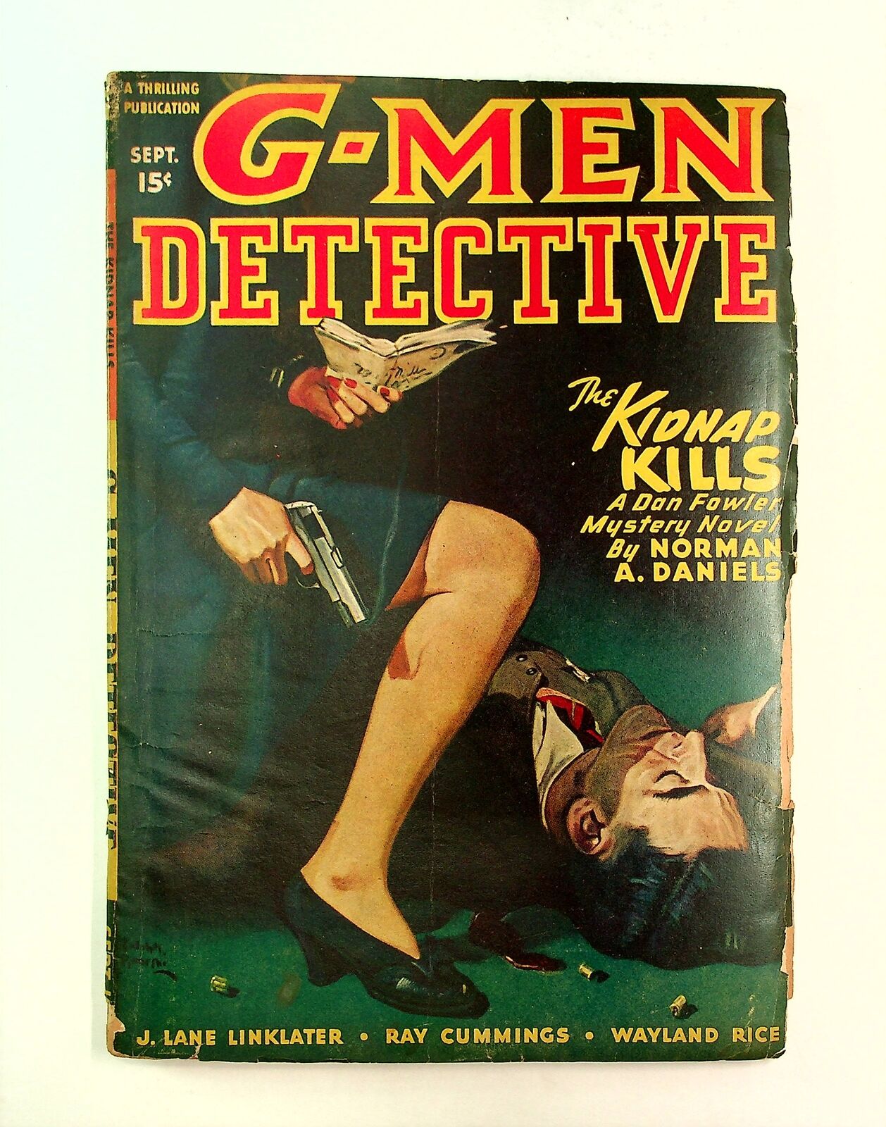 G-Men Detective Pulp Sep 1947 Vol. 32 #1 VG- 3.5