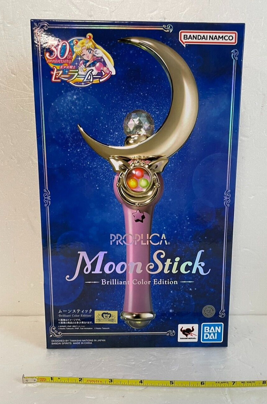 Sailor Moon PROPLICA Moon Stick Brilliant Color Edition Height 10.2 inch BANDAI