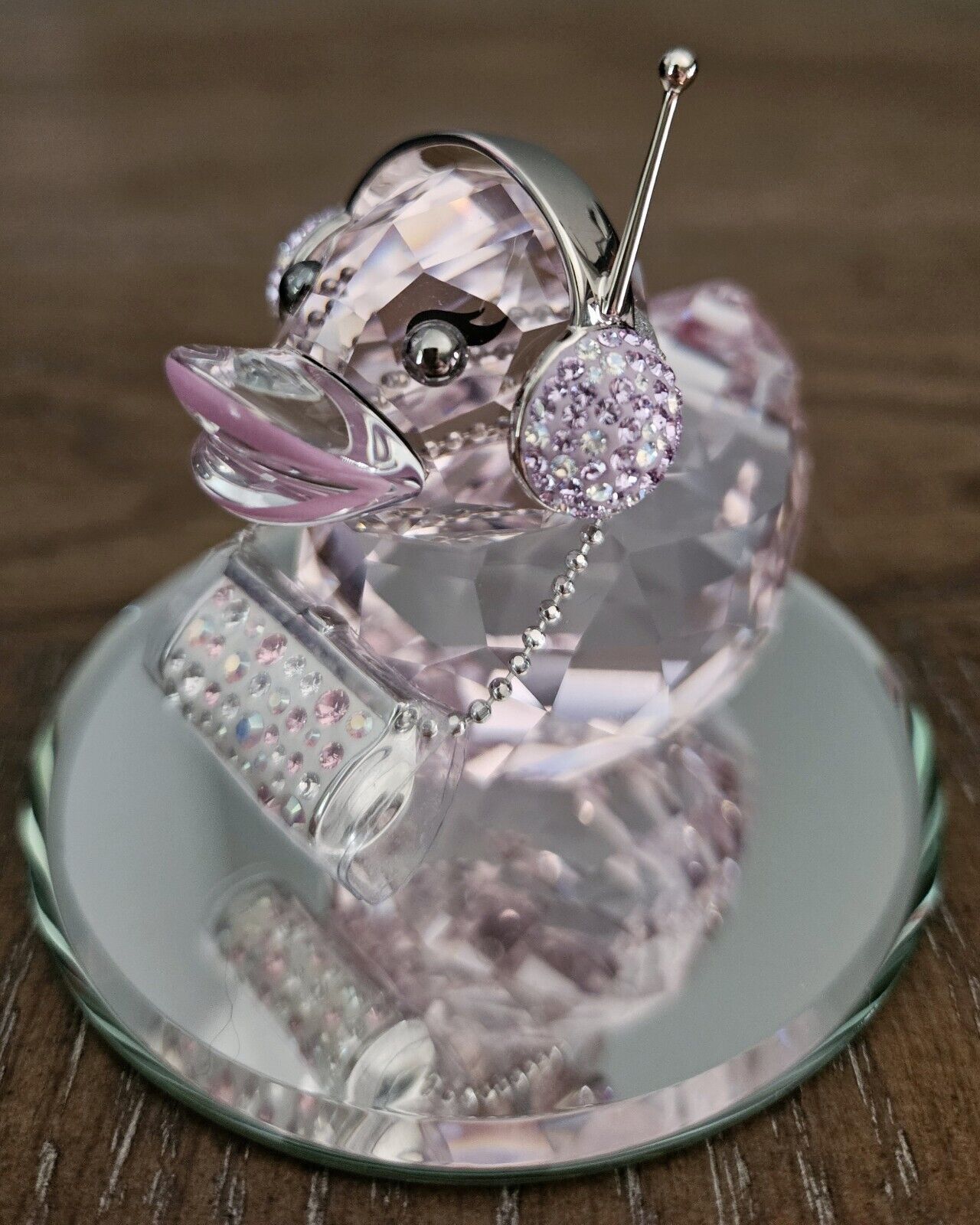 Swarovski Crystal Fancy Felicia Duck Figurine - MINT NIB