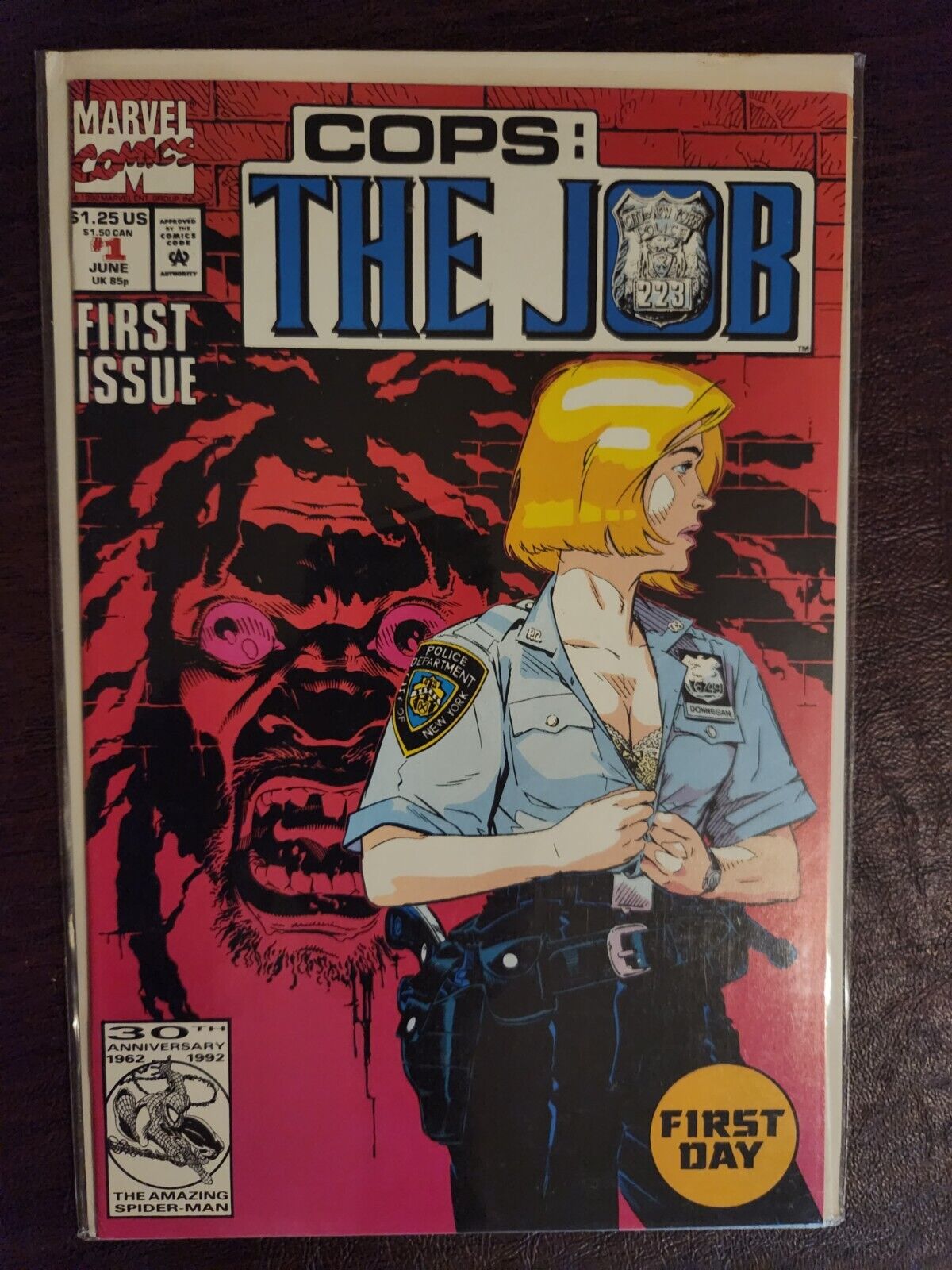 Cops: The Job #1 1992 MARVEL COMIC BOOK 9.8 V5-107