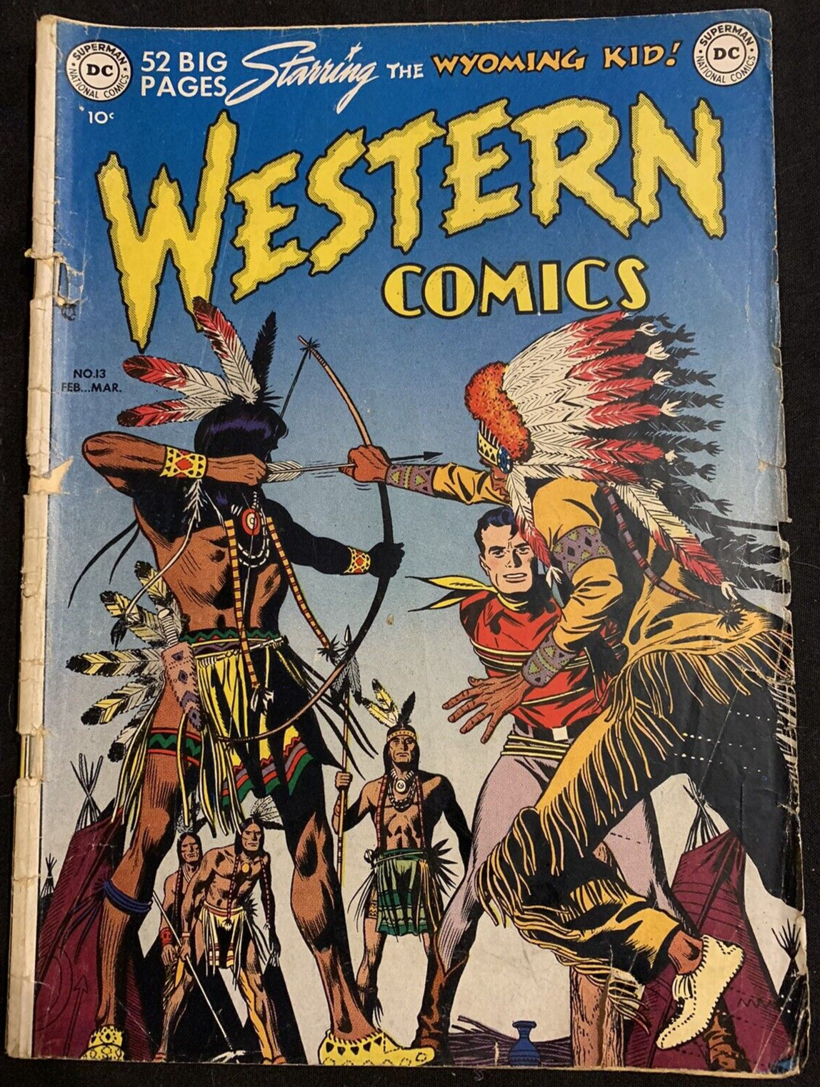 WESTERN COMICS #13 DC Comics 1950 Wyoming Kid - Estate Sale and Original Owner