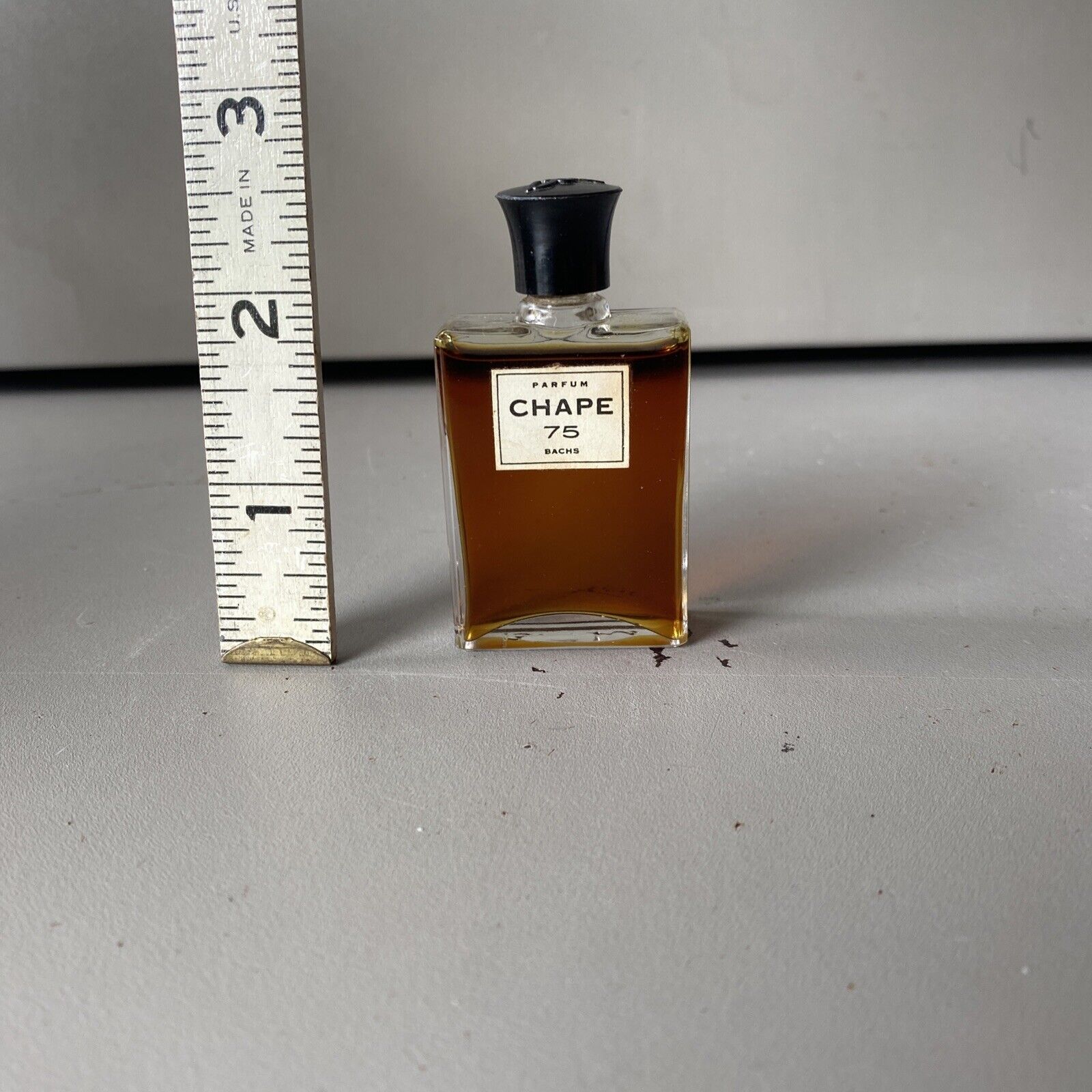 Vintage RARE Pure Parfum CHAPE 75 BACHS Perfume FRAGRANCE Mini New Reed