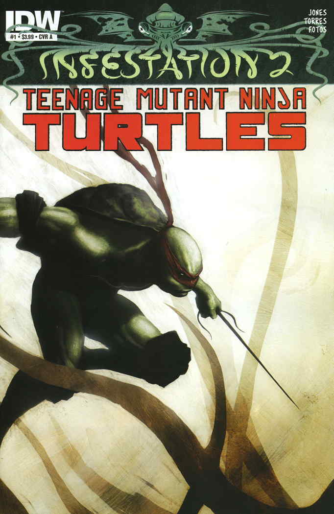 Infestation 2: Teenage Mutant Ninja Turtles #1A VF/NM; IDW | Menton3 - we combin