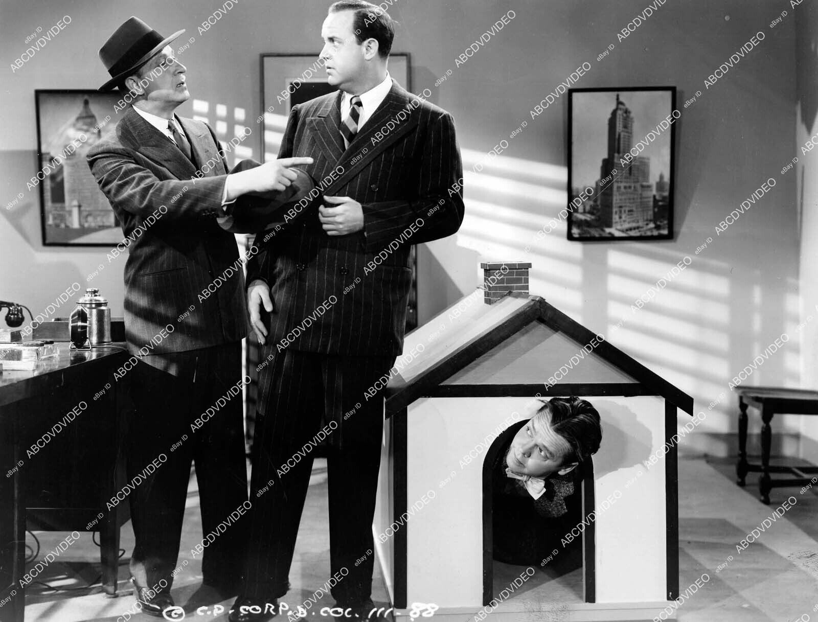 crp-67991 1941 Arthur Lake in the doghouse, Jonathan Hale, Grady Sutton film Blo