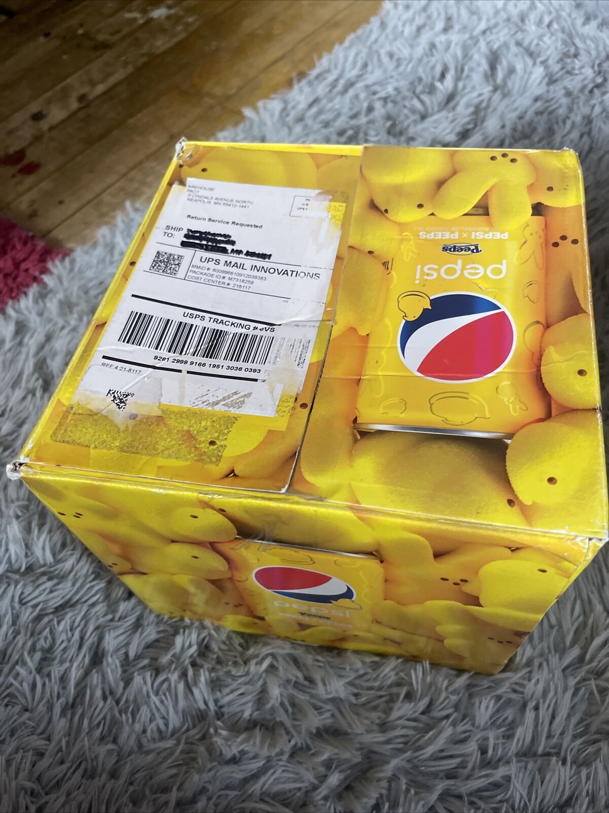 Brand New Limited Pepsi Peeps Contest Box