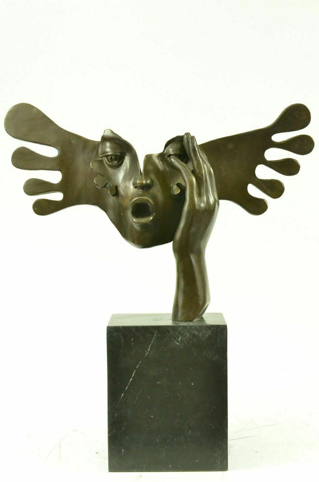 Salvador Dali Tribute Bronze Sculpture -Son of The Sun-Sunchild Radiance Artwork