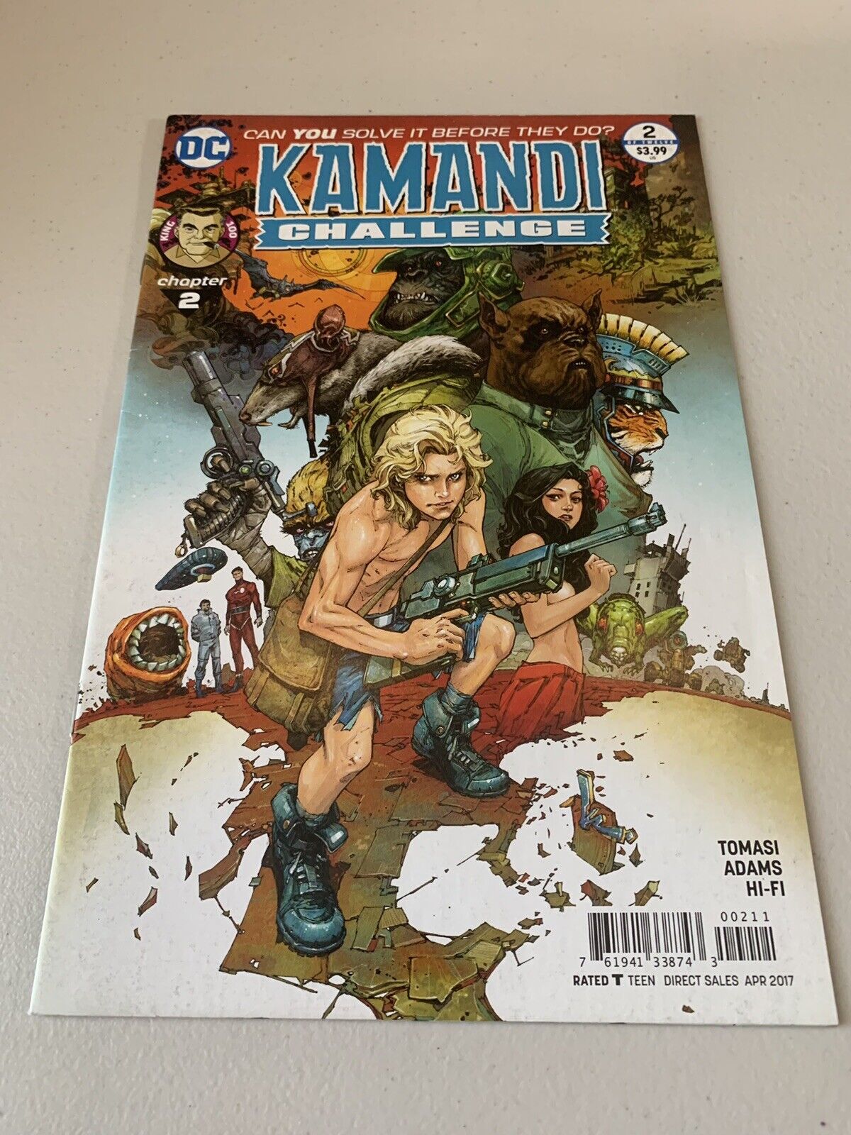 The Kamandi Challenge #2 (April 2017) DC Comics