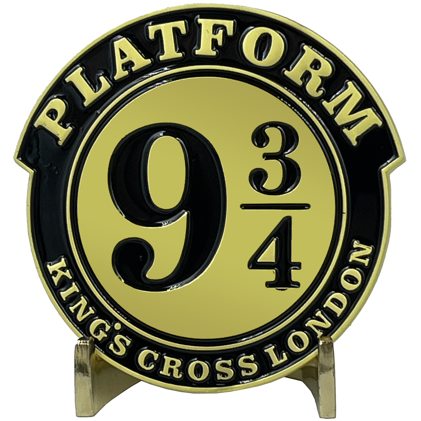 EL8-013 Platform 9 3/4 King\'s Cross London Train token Department of Magical Law
