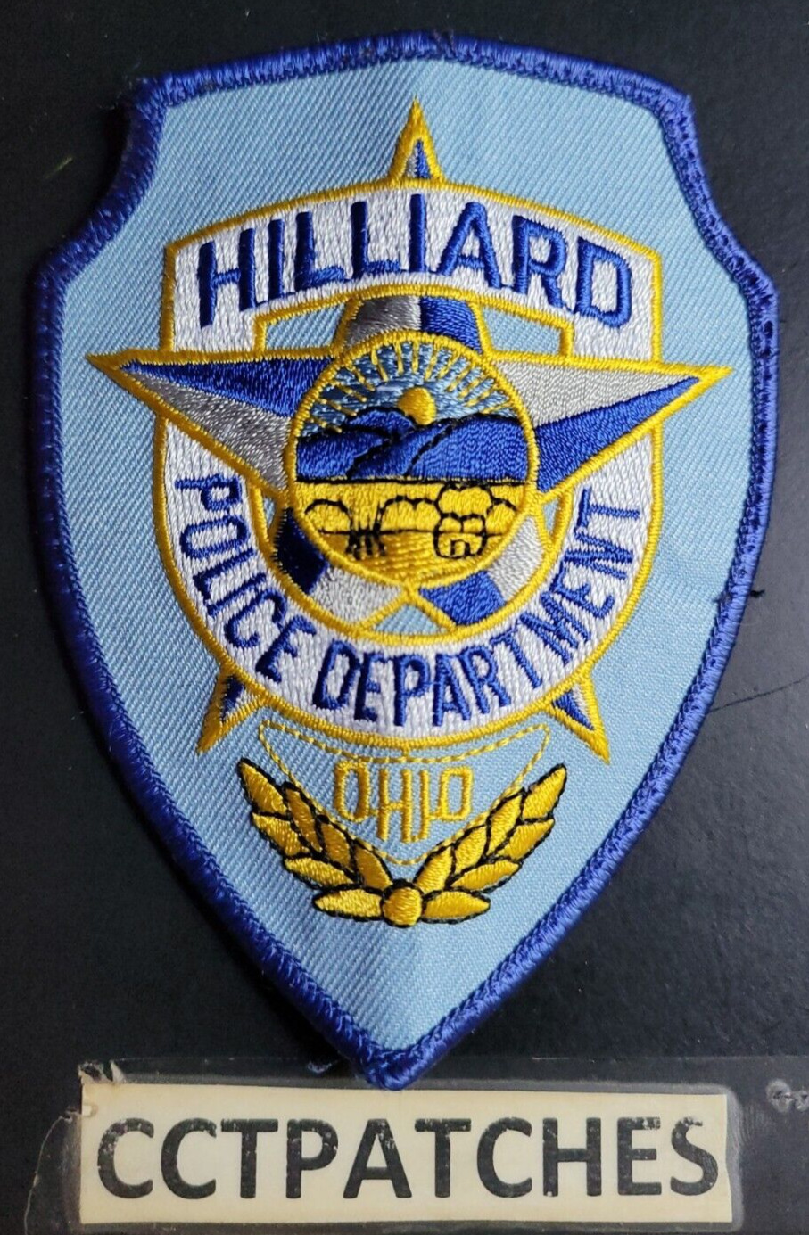 HILLIARD, OHIO POLICE SHOULDER PATCH OH