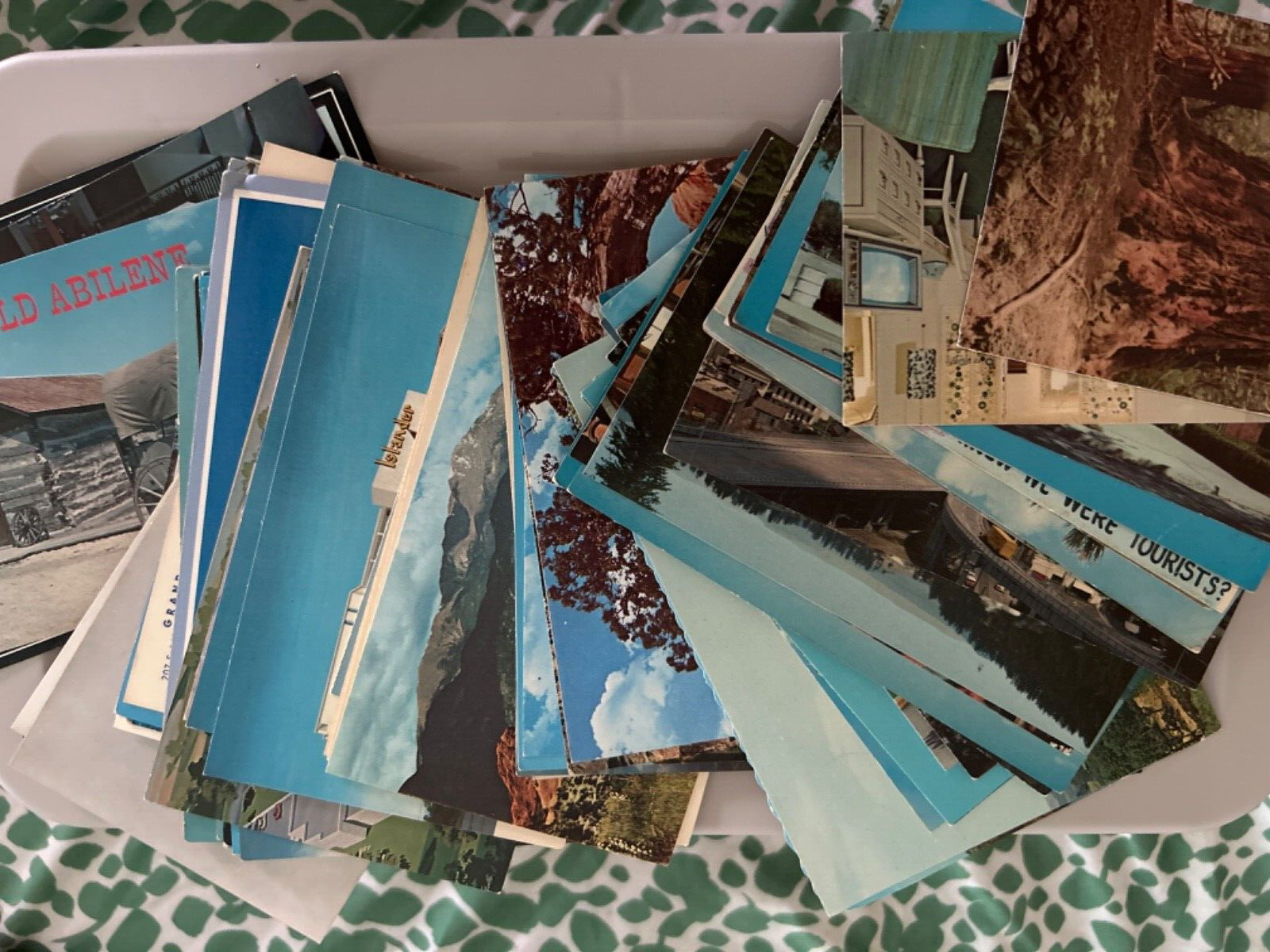 Random Mystery Lot of 10 Vintage Unique Postcards No Repeats