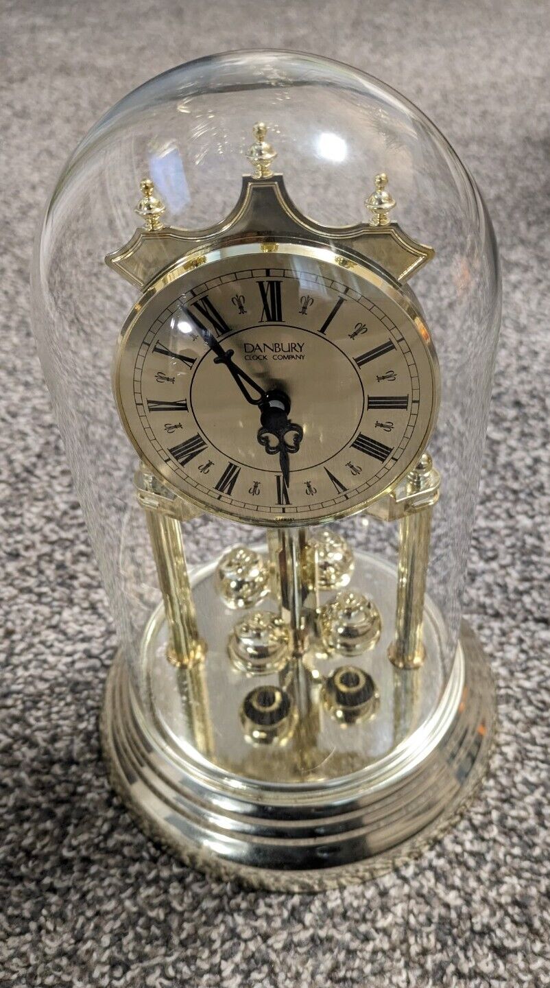 Danbury Clock Company ANNIVERSARY Quartz Dome Clock