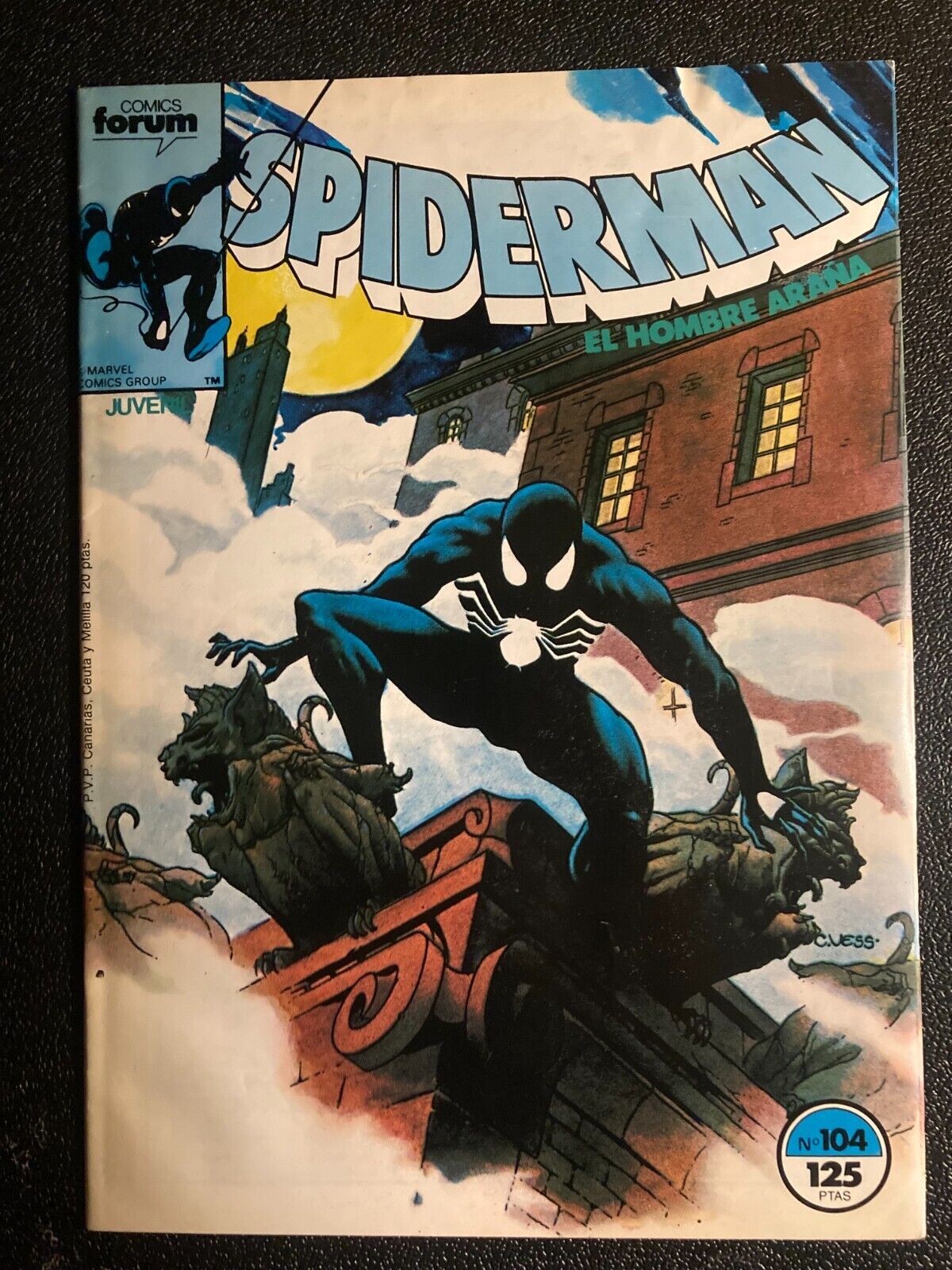 Spiderman El Hombre Arana 104 - Spain 1986 - international comic RARE