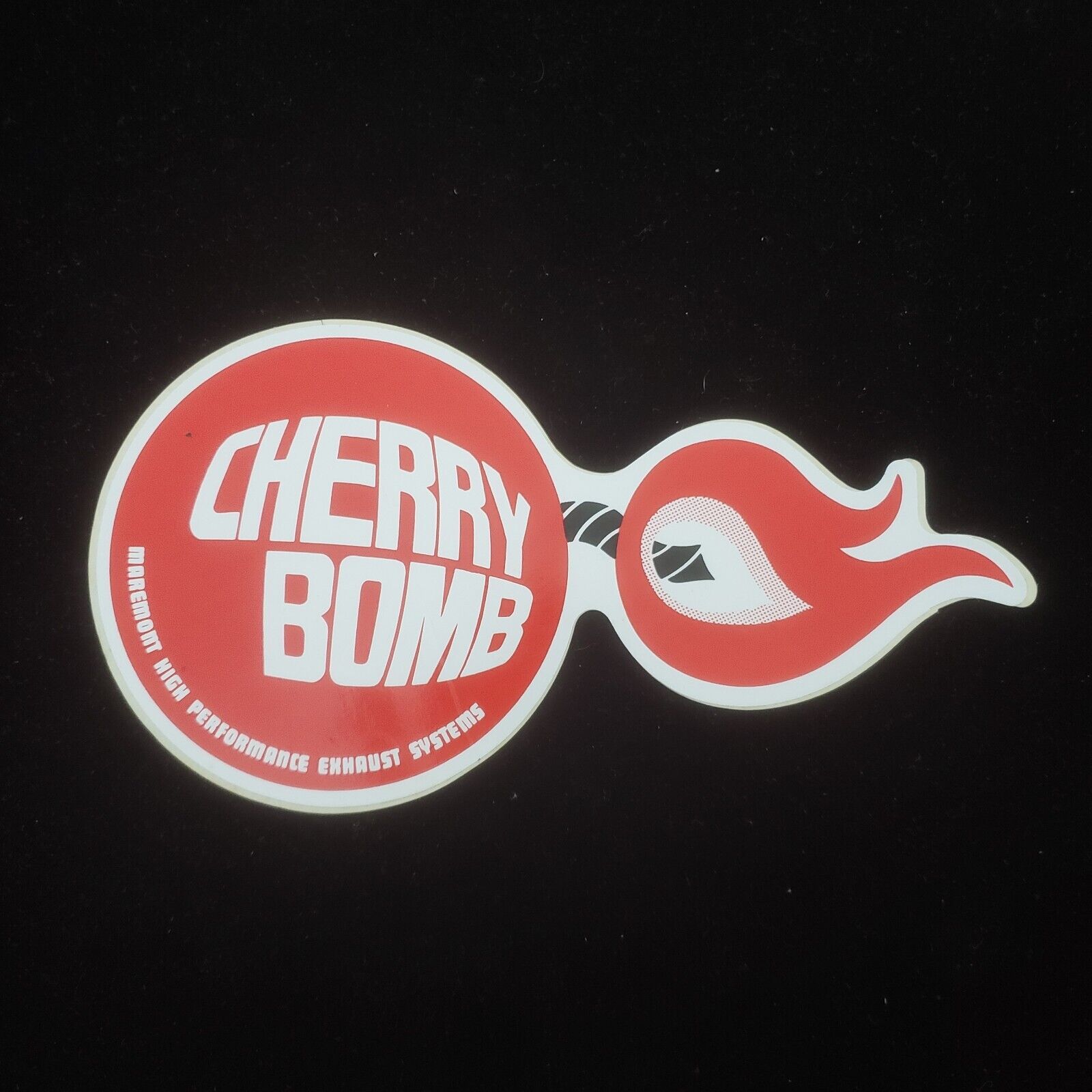 VINTAGE CHERRY BOMB   Decal Sticker ORIGINAL MH139 USA
