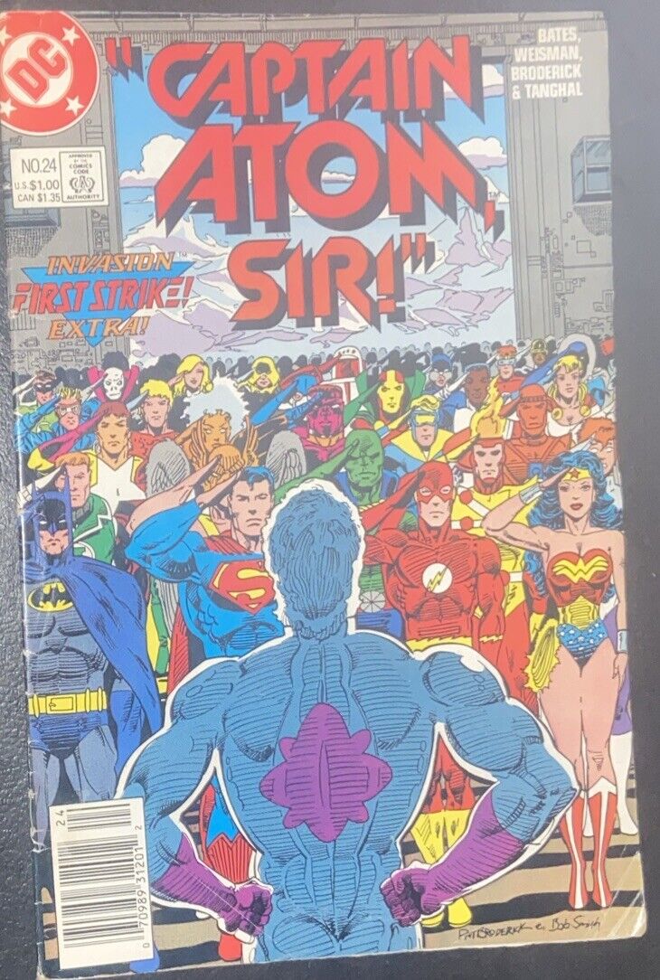 Captain Atom #24 (DC Comics Holiday 1988)