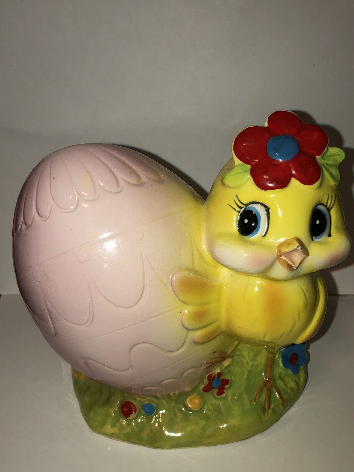 Rare Vintage PY Inspired Anthropomorphic Japan Hard To Find Chick Planter