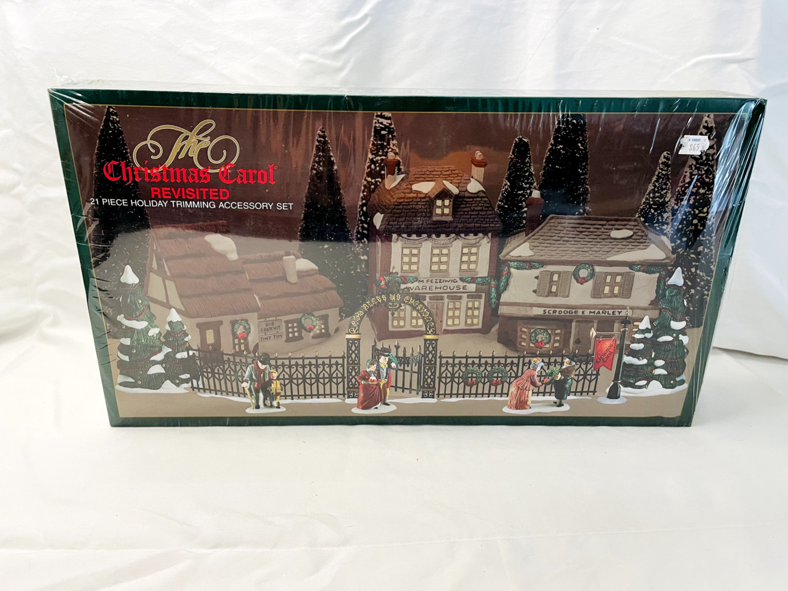 The Christmas Carol Revisited 21 Piece Holiday Trimming Accessory Set Scrooge