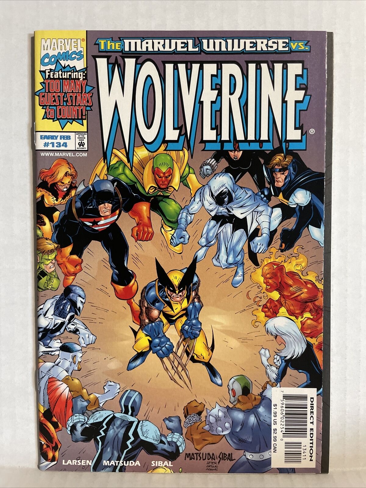 Wolverine #134 NM-