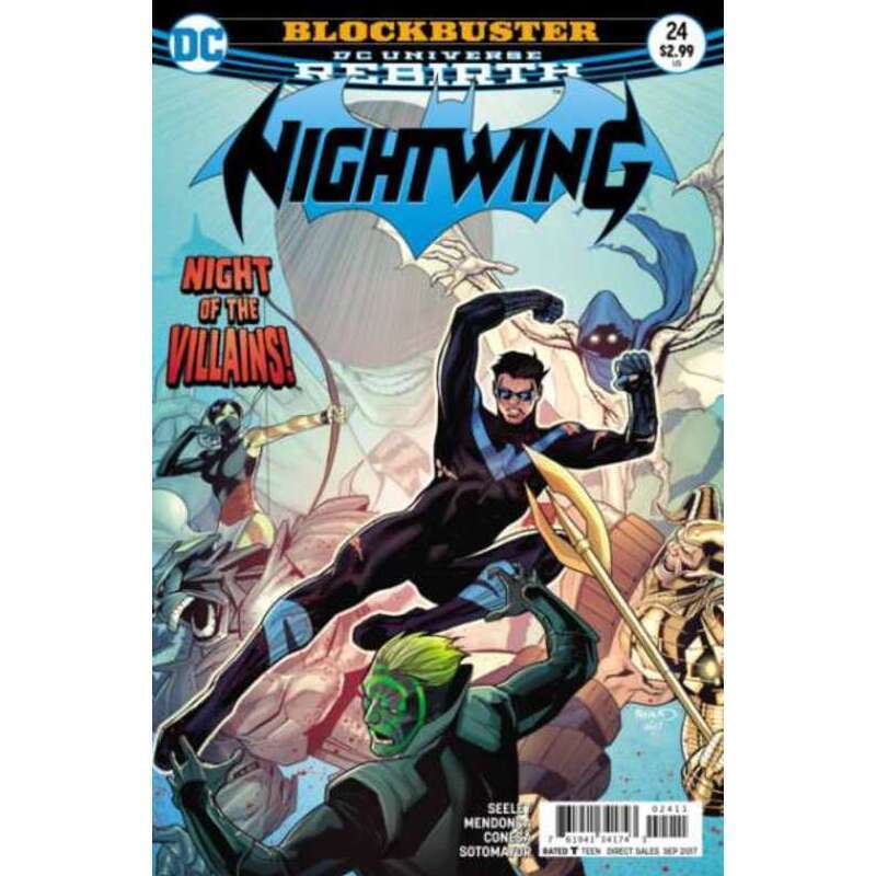 Nightwing (2016 series) #24 in Near Mint condition. DC comics [n/