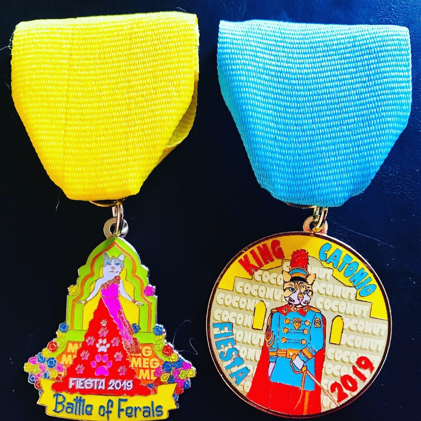 2019 Coconut and Nutmeg Fiesta Medals
