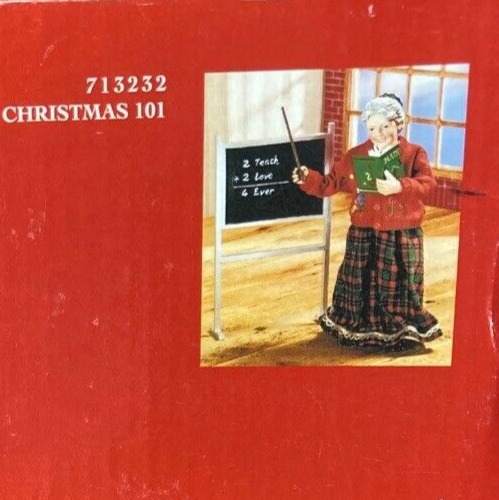 Possible Dreams Clothtiques Christmas 101Teacher Vintage #713232 Edition 2000