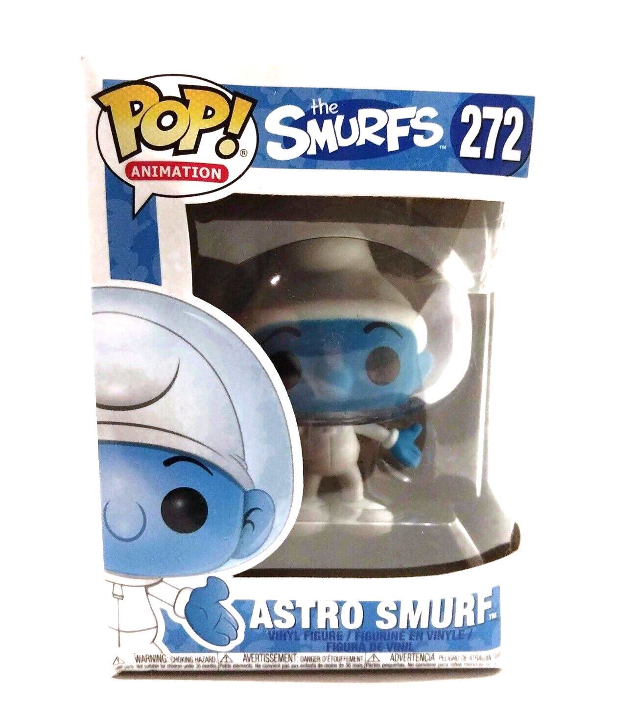Smurfs Funko POP Animation Astro Blue Smurf Vinyl Figure #272 Collectible Gift