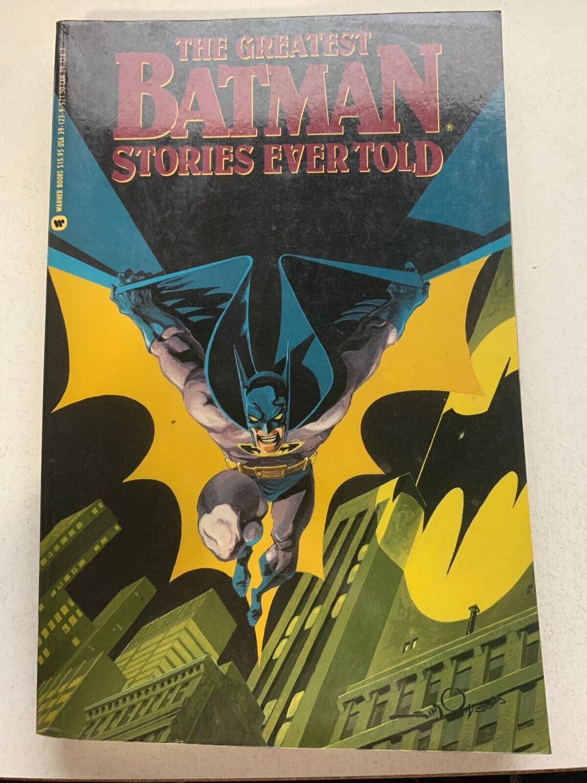 The Greatest Batman Stories Ever Told (Warner Books June 1989)
