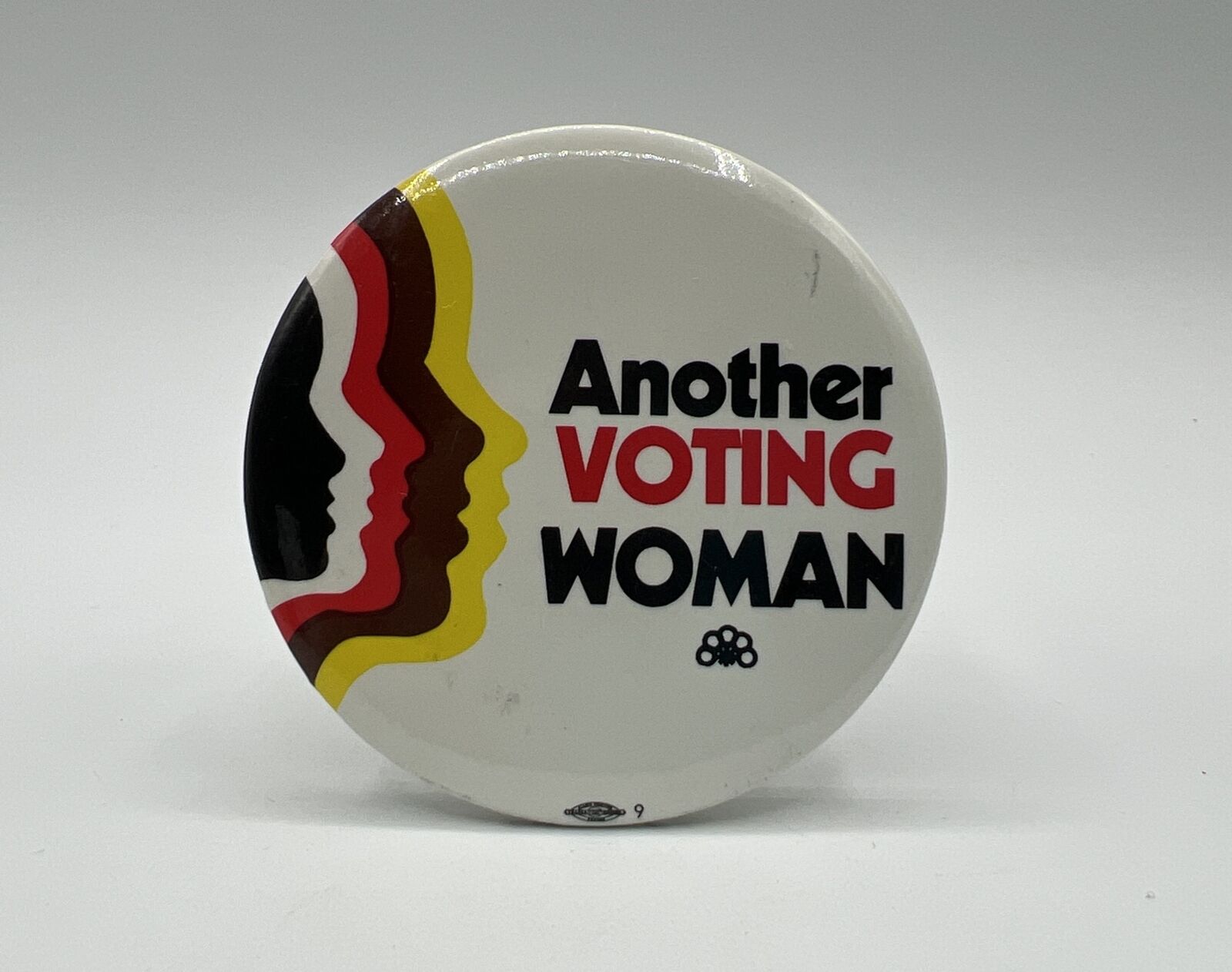Vintage Women Equal Rights Equality Woman Voting Politics Pin Pinback Button