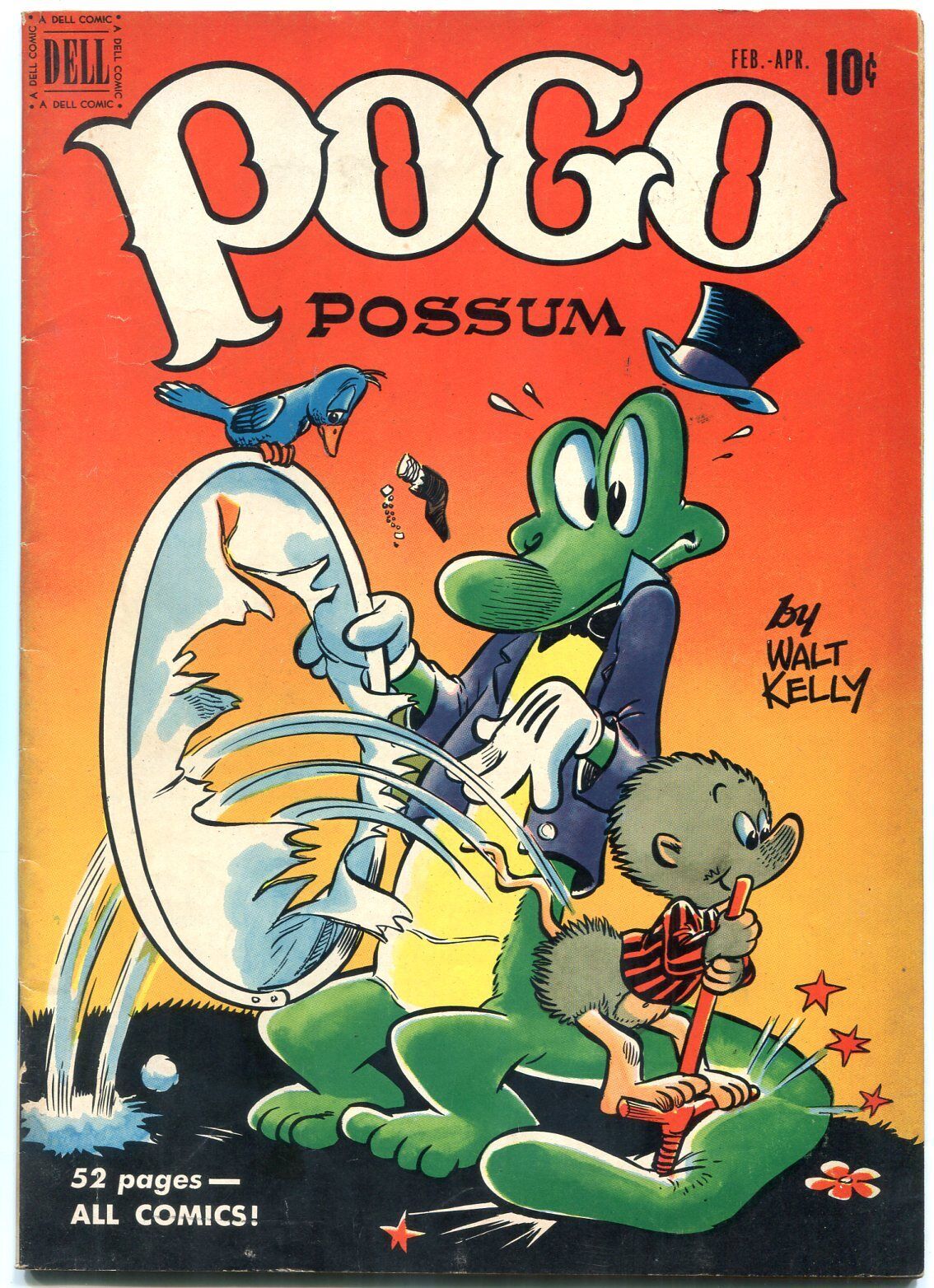 Pogo Possum--#4--COMIC BOOK--Dell--FN