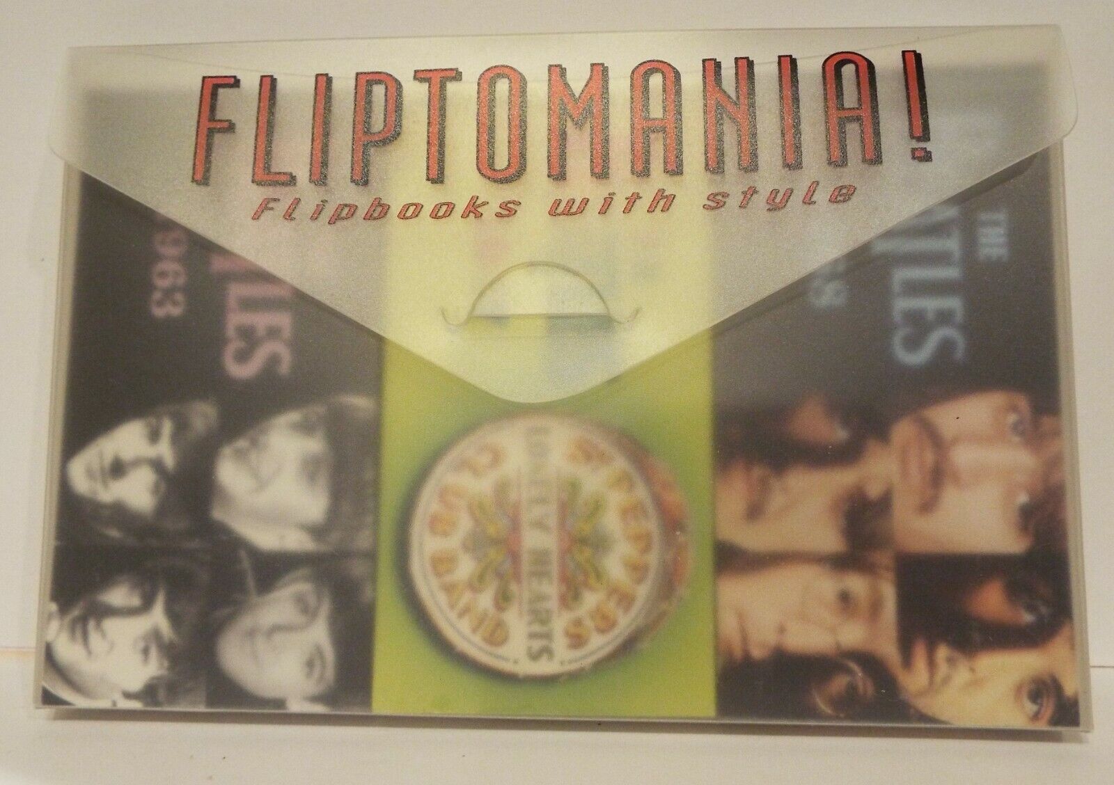 New Fliptomania Flipbooks Beatles 1963 1967 1968 Sgt Pepper Lonely Hearts 3 Pack