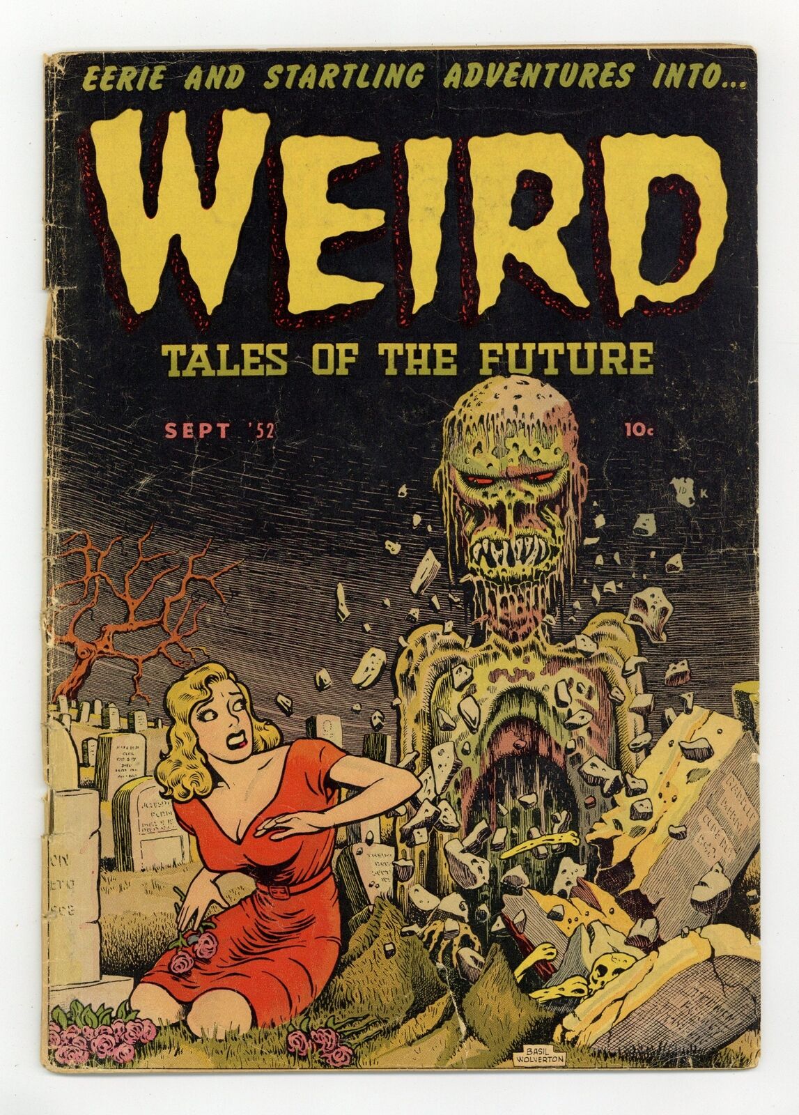 Weird Tales of the Future #3 GD 2.0 1952