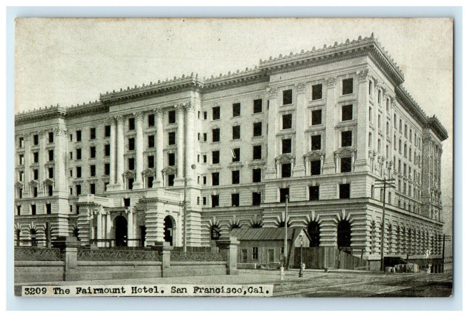 c1905s The Fairmount Hotel View, San Francisco California CA Postcard