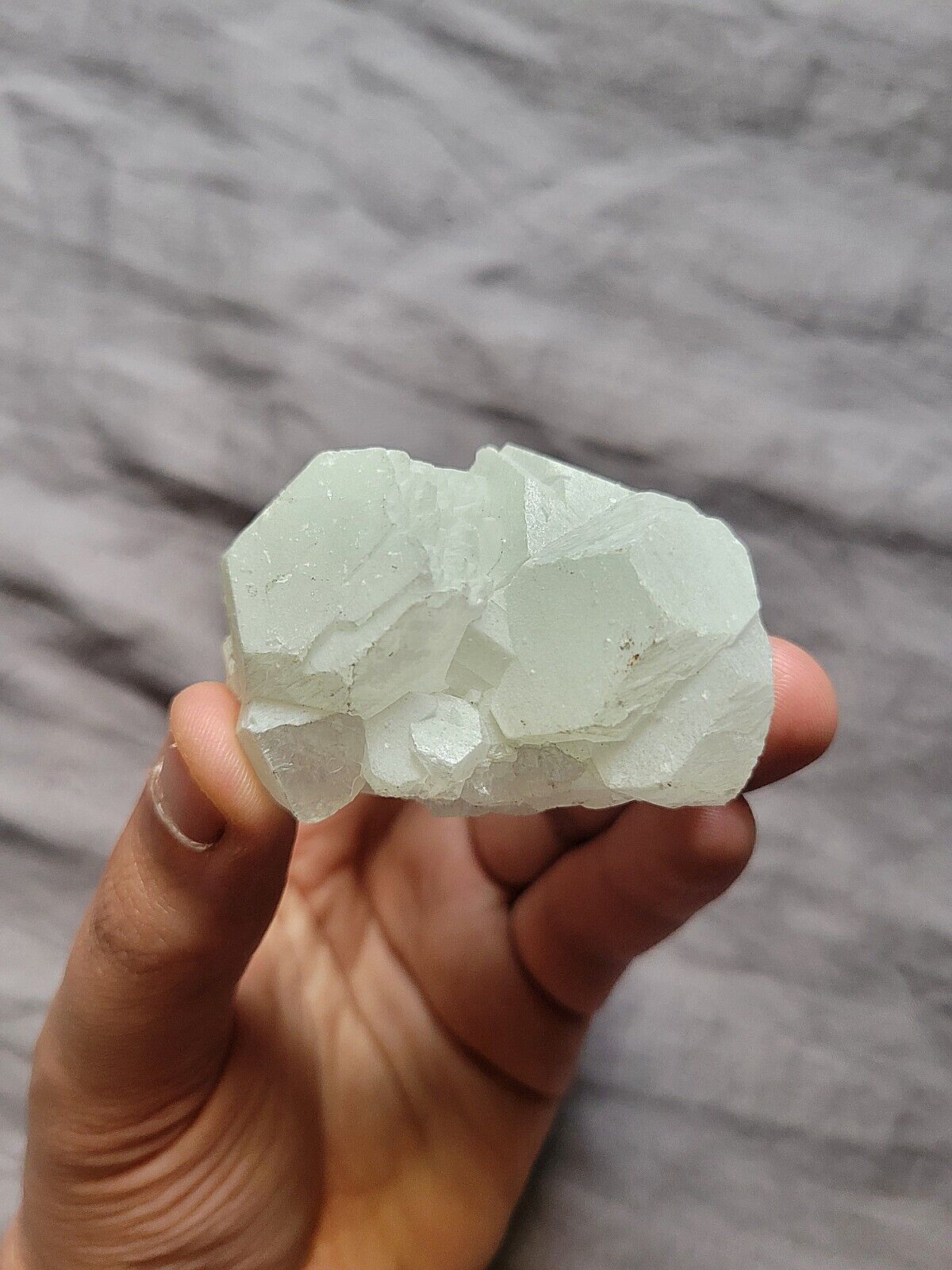 Aesthetic Crystal Apophyllite Gem Rock Stone From India