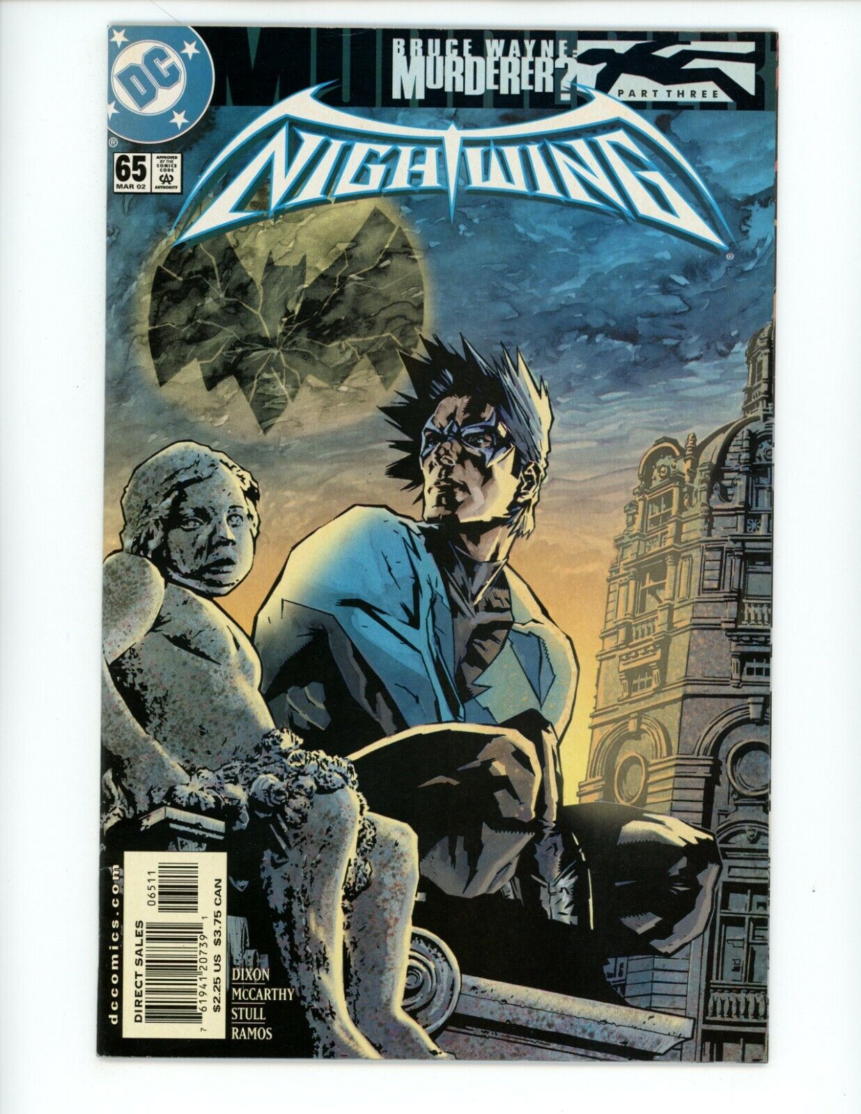 Nightwing #65 2002 NM DC Comics Chuck Dixon Lee Bermejo Bruce Wayne Oracle Comic